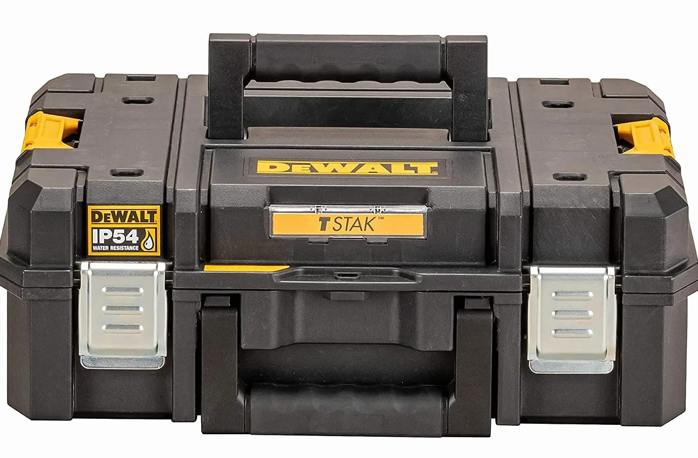 Dewalt DWST83345-1 - Caja de herramientas II (24 L, relleno de espuma compacta, se puede combinar con otras cajas TSTAK, almacenamiento seguro de herramientas eléctricas y de mano, IP54)