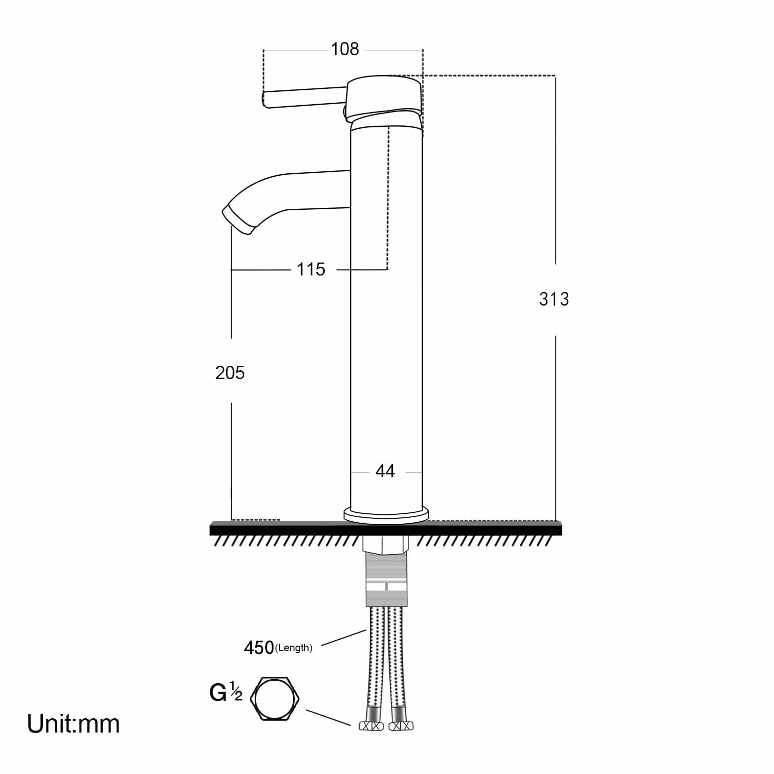 Lavabo., Tap-04A