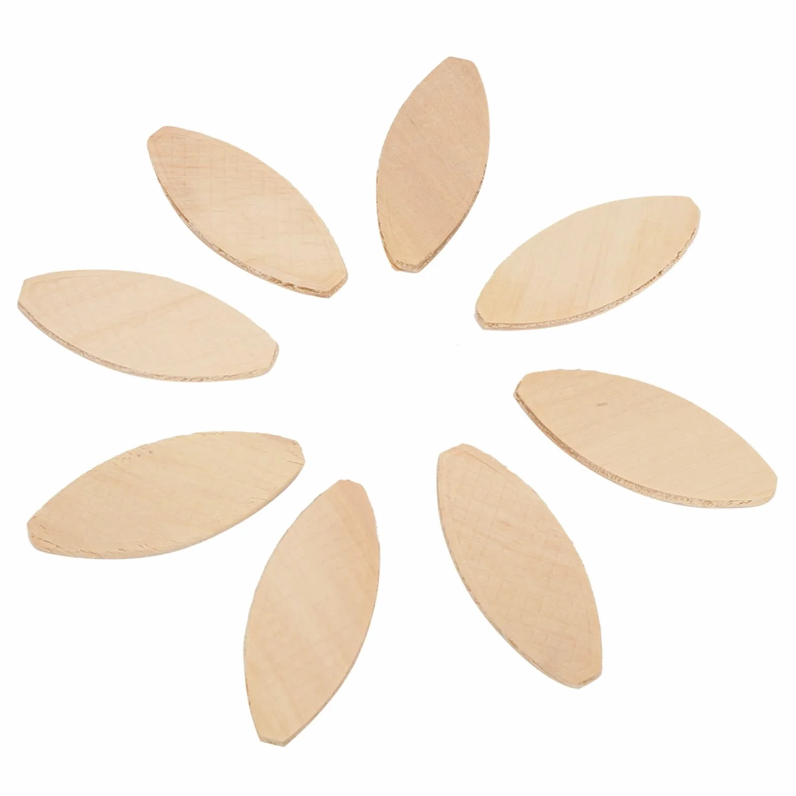 Galletas para unir madera, 100 piezas, herramienta de acoplamiento, resistente para carpintería, material de haya (20#)