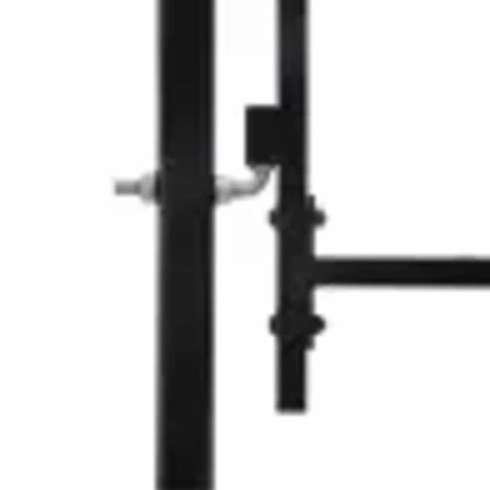 vidaXL Puerta Doble para Valla Woerden con Puntas de Lanza Hogar Huerto Piscina Porche Cancela Pórtico Portillo Portón Abertura Paso Bricolaje 400x149,5 cm