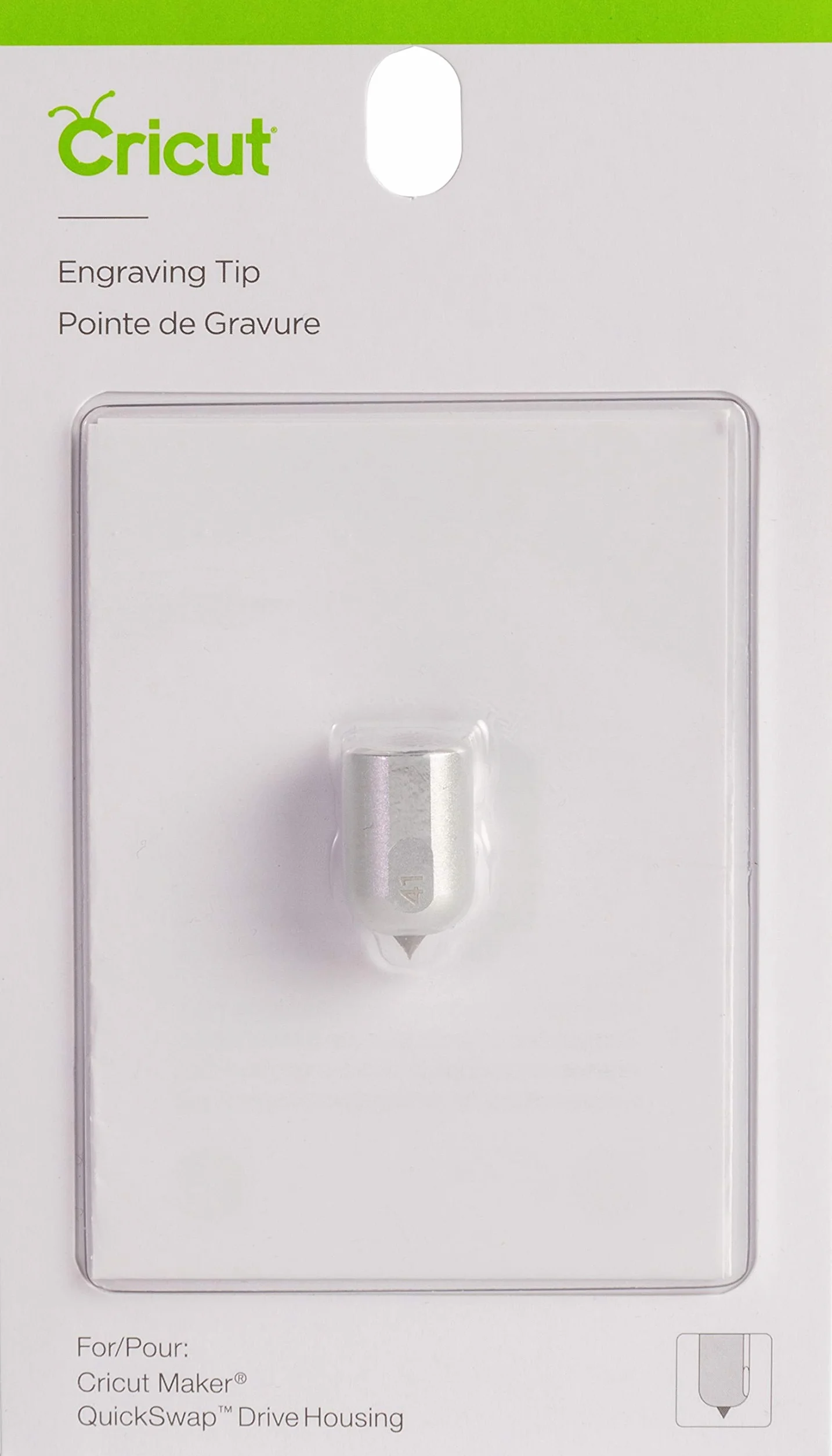 Cricut PC2006979 Engraving Tip for Maker Machines, Madera, Multicolour, One Size