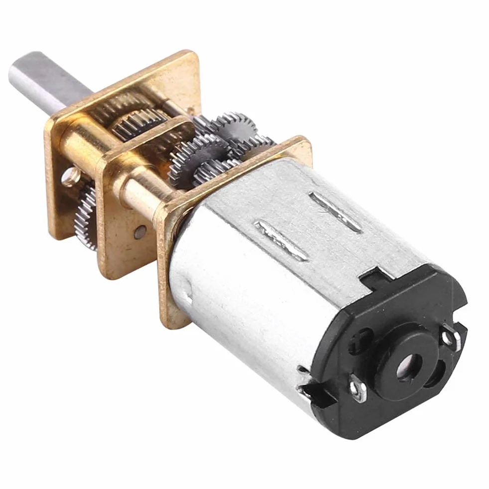 Motor de Engranajes DC 6V 20 RPM 1:1000