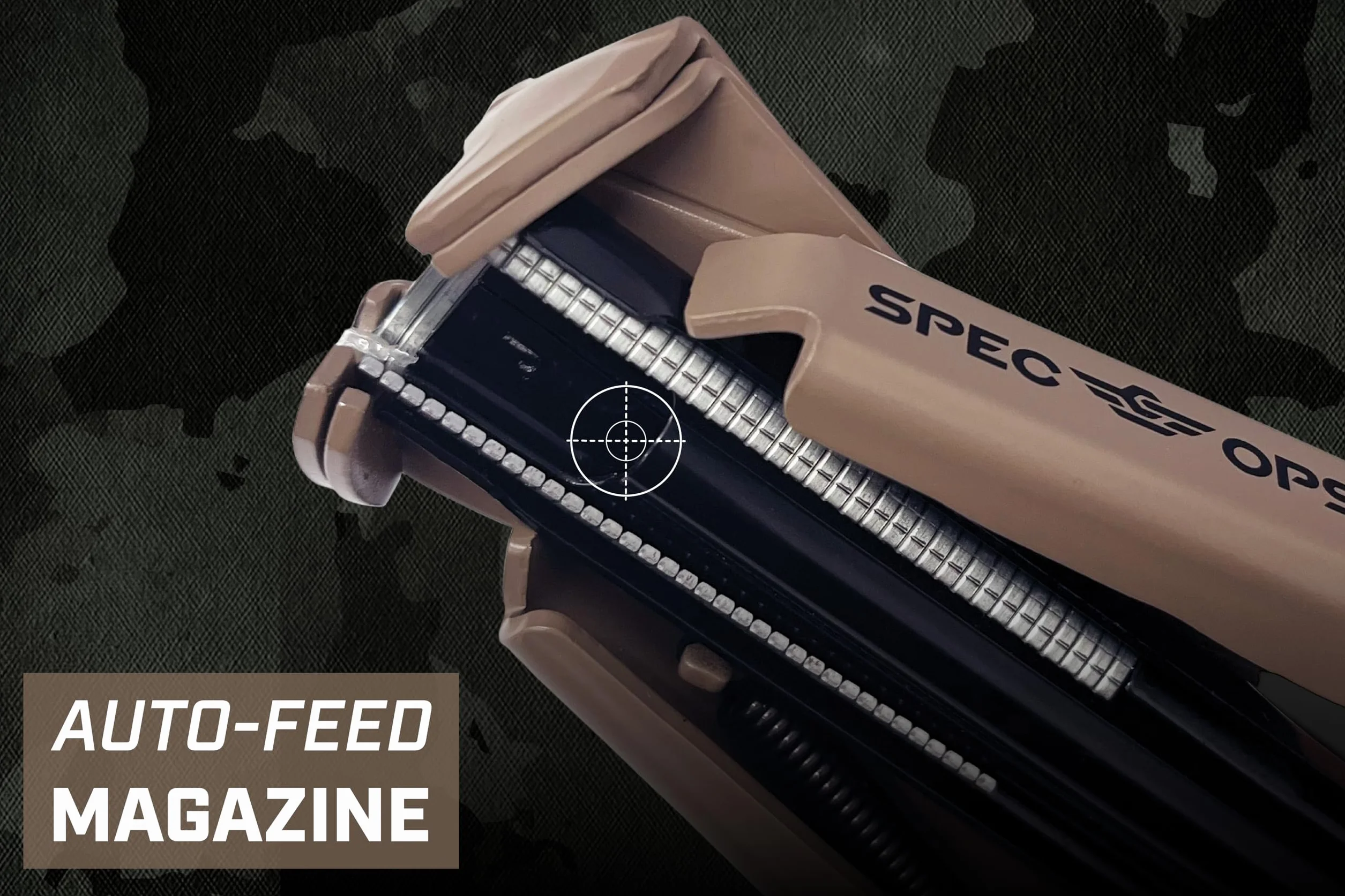 Spec Ops Tools 16-Gauge Auto Feed Hog Ring Plier, Spring-Loaded Magazine, 3% Donated to Veterans