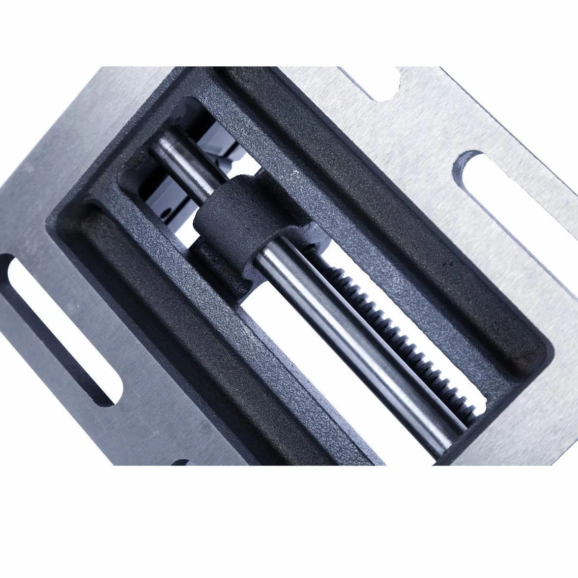TOPWAY Prensa de Taladro Vicepresidente 3'' 75mm con Barra Guía, Calidad Profesional para Taller y Fresadoras 403273