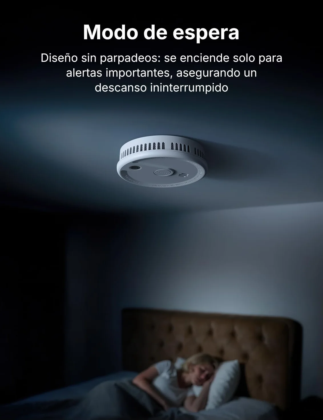 X-Sense Detector de humo con 10 años de vida útil de la batería, alarma de incendio magnética sin perforación, modo de espera sin parpadeo, ultrafino, botón de prueba/silencio, XS0G-SN, pack de 1