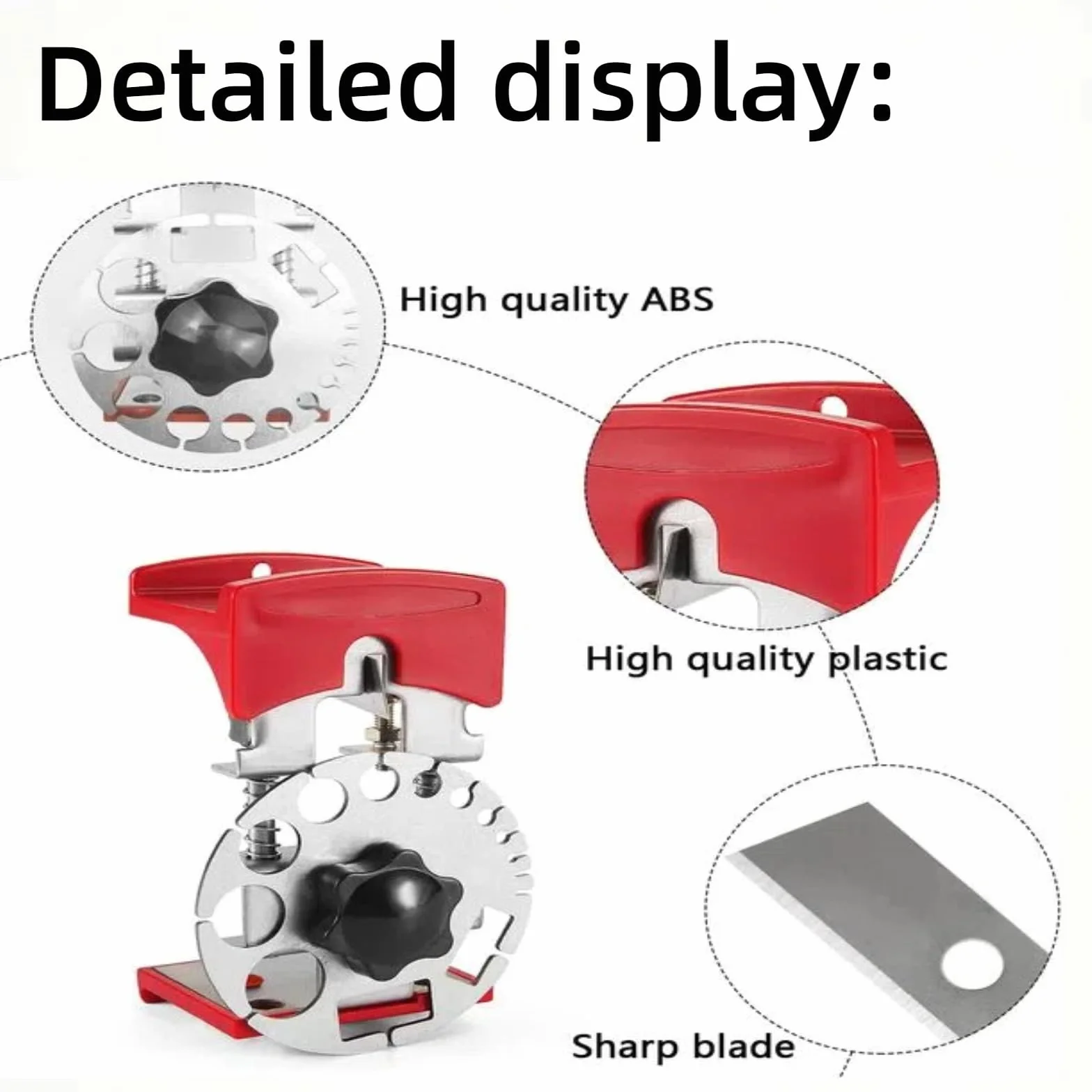 Pelacables Mano Universal,Peladora Manual Alambre De Cobre Herramienta,Pelacables Multifuncional Profundidad De Corte Ajustable,para Pelar y Cortar Cables 2 en 1 Para Cables de Diferentes Diámetros