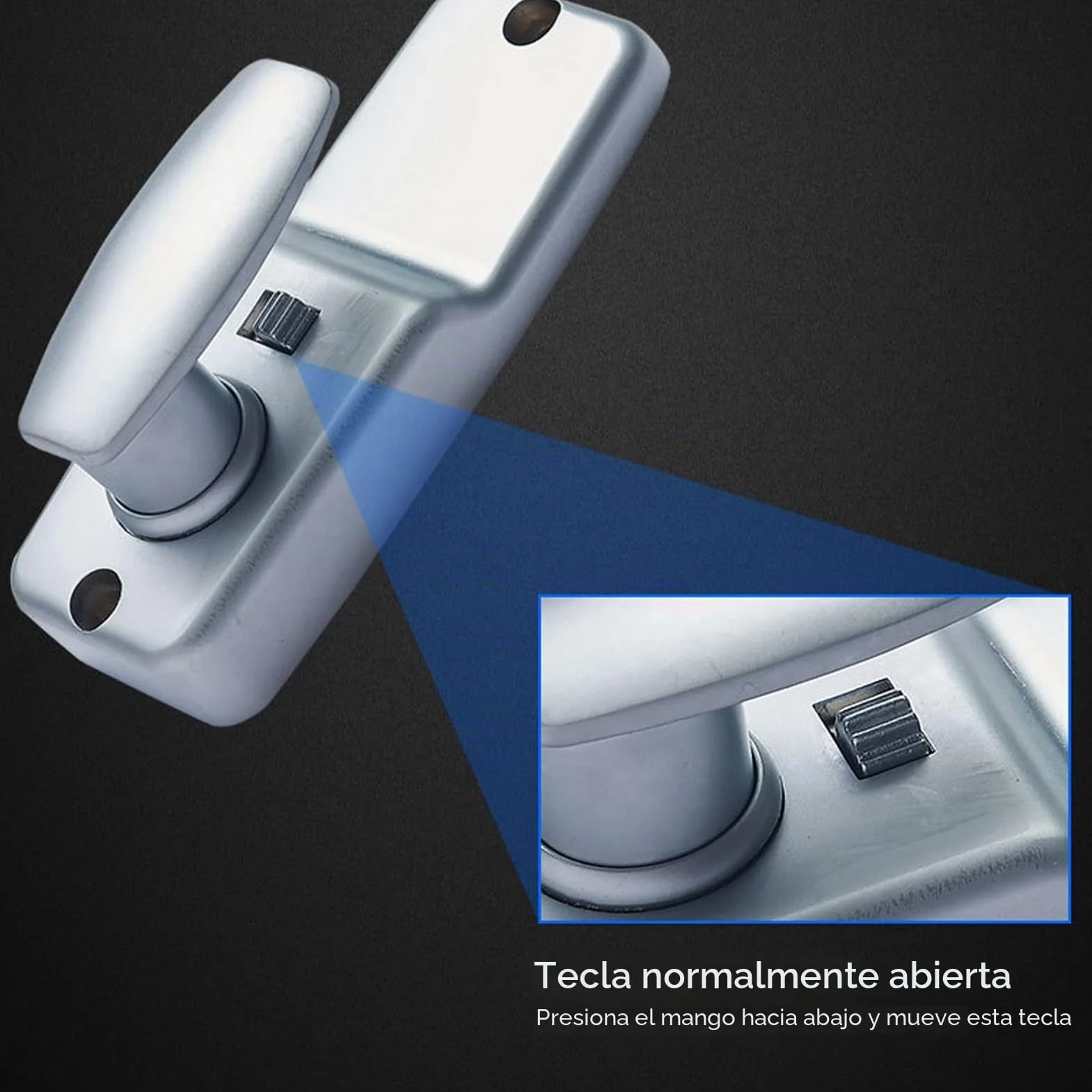 Cerradura de contraseña mecánica Multifuncional Impermeable A prueba de fuego Aleación de zinc Cerradura codificada sin llave inteligente Conjunto Cerradura de puerta combinada para oficina en casa