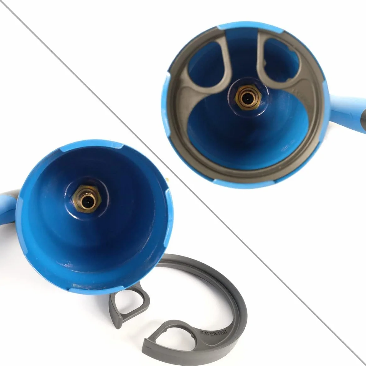Kemper - Lámpara para soldar soplete de fuego + 3 bombonas de gas butano seguro + guantes de regalo