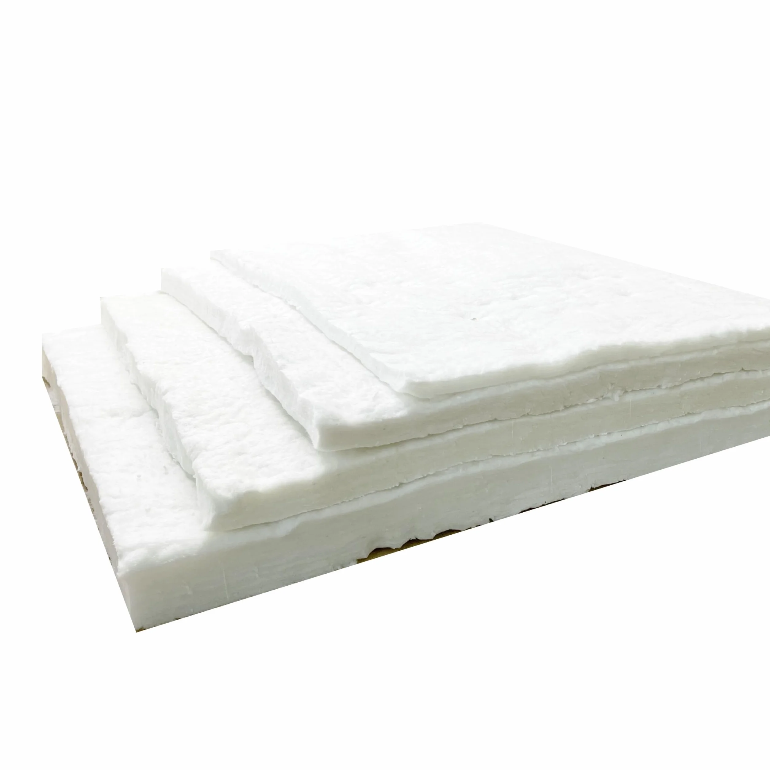 Manta de fibra de cerámica de silicato aislante de alta temperatura ignífuga (grosor: 10 mm)