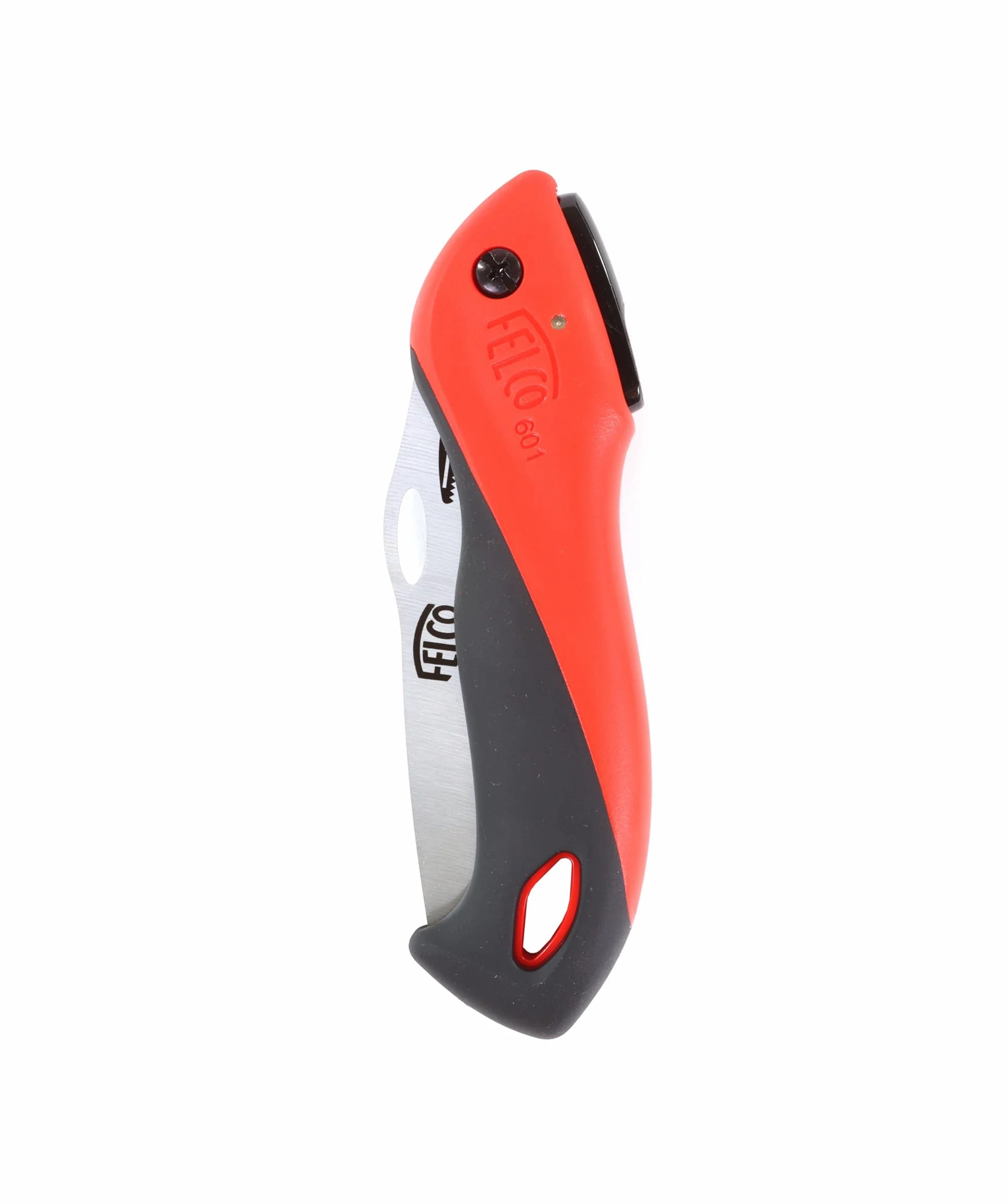 FELCO 601 sierra plegable hoja recta 120 mm, mango soft touch, corte 60 mm, ambidiestra, para viñedo y exterior