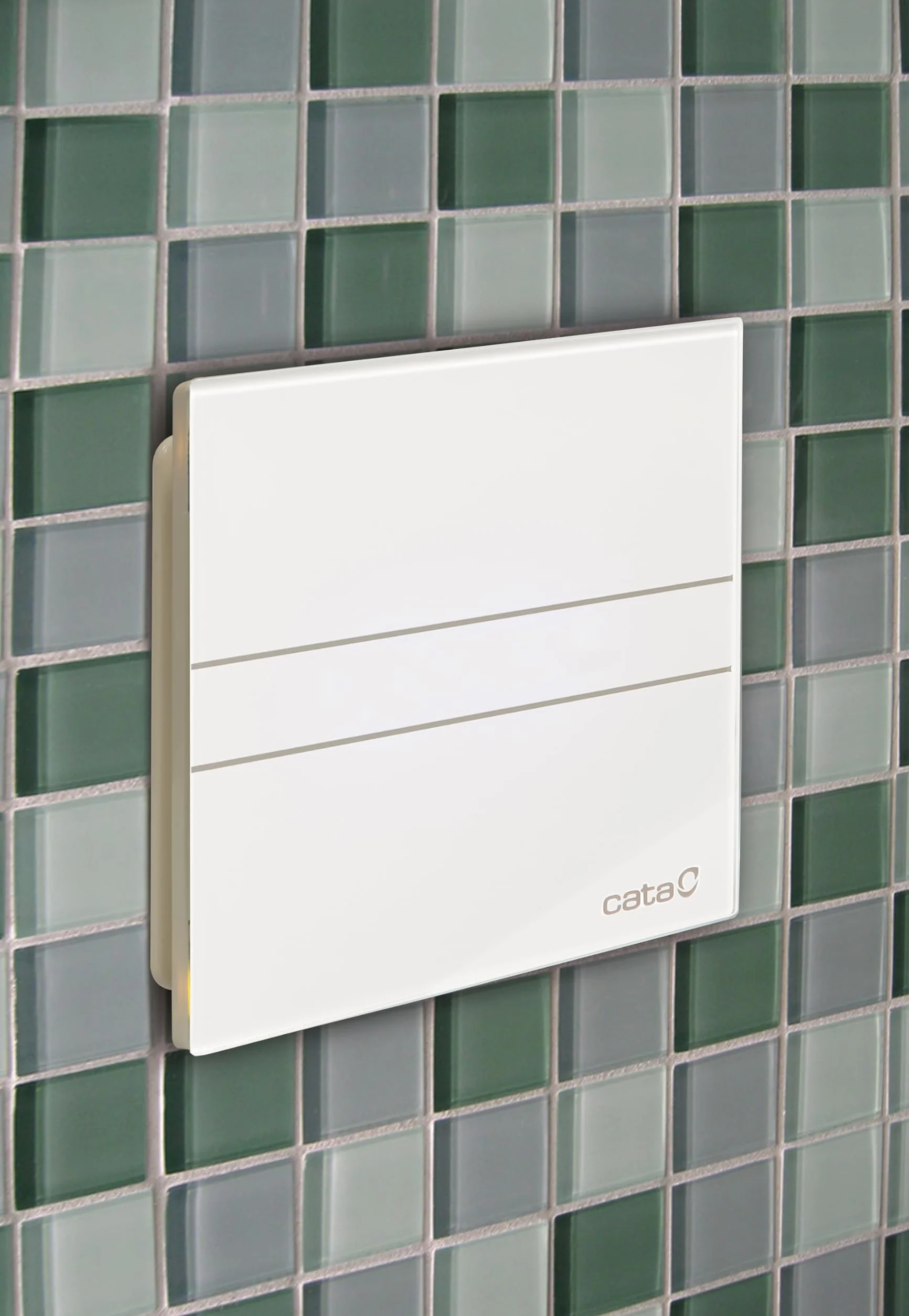 Cata | Extracto de Baño | Modelo E-100 G | Potencia de Absorción 8 W | Extractor Baño Silencioso | 230 V | Velocidad 2600 r.p.m | Color Blanco |