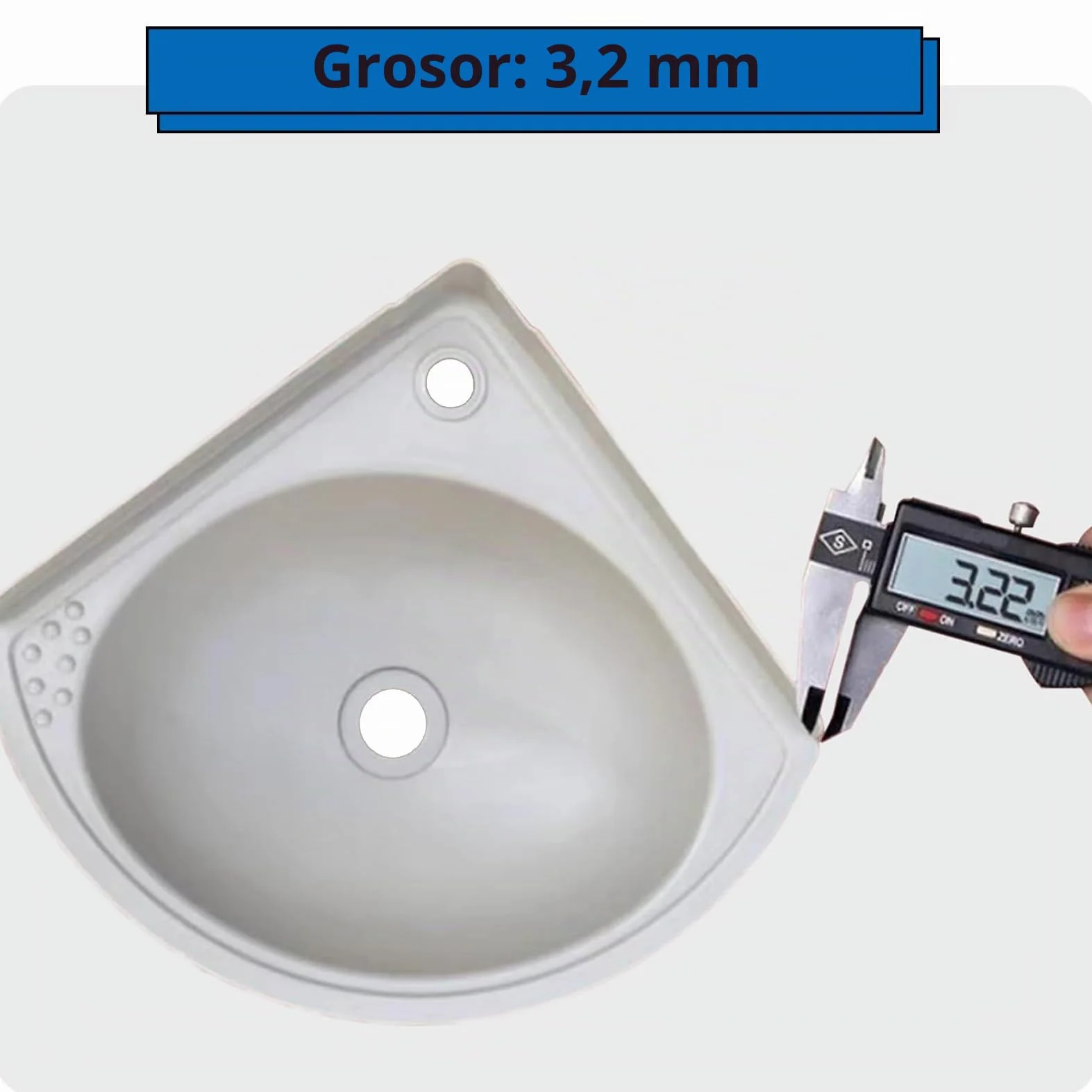 Lavabo de plástico de color, pequeño lavabo de esquina para lavarse las manos, fregadero de pared de plástico, mini lavabo, lavabo para autocaravana, fregadero para jardín, camping, sótano