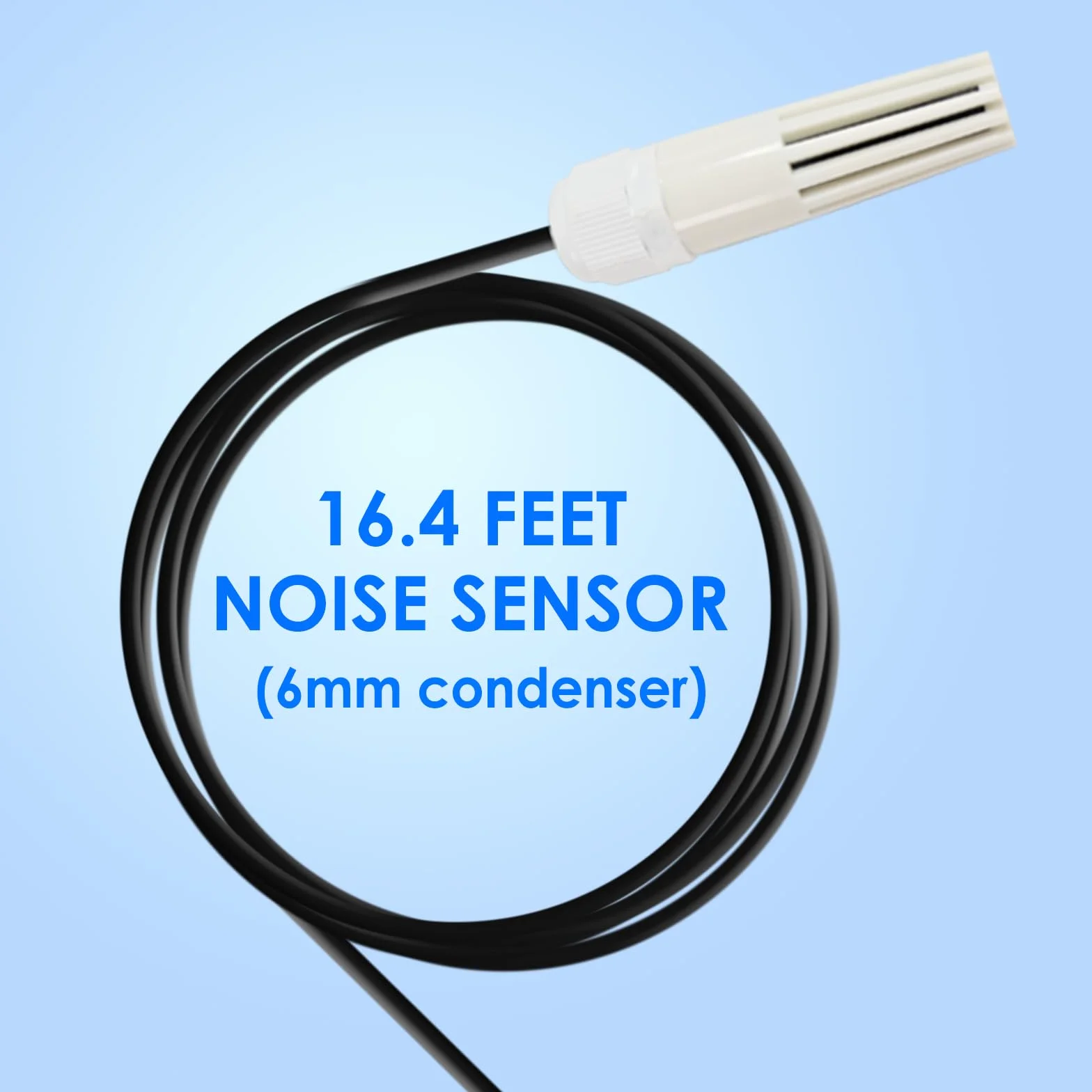 Medidor de Nivel de Sonido Digital 30-130 dB, Medidor de Decibelios con Pantalla HD de 13 Pulgadas Montado en la Pared