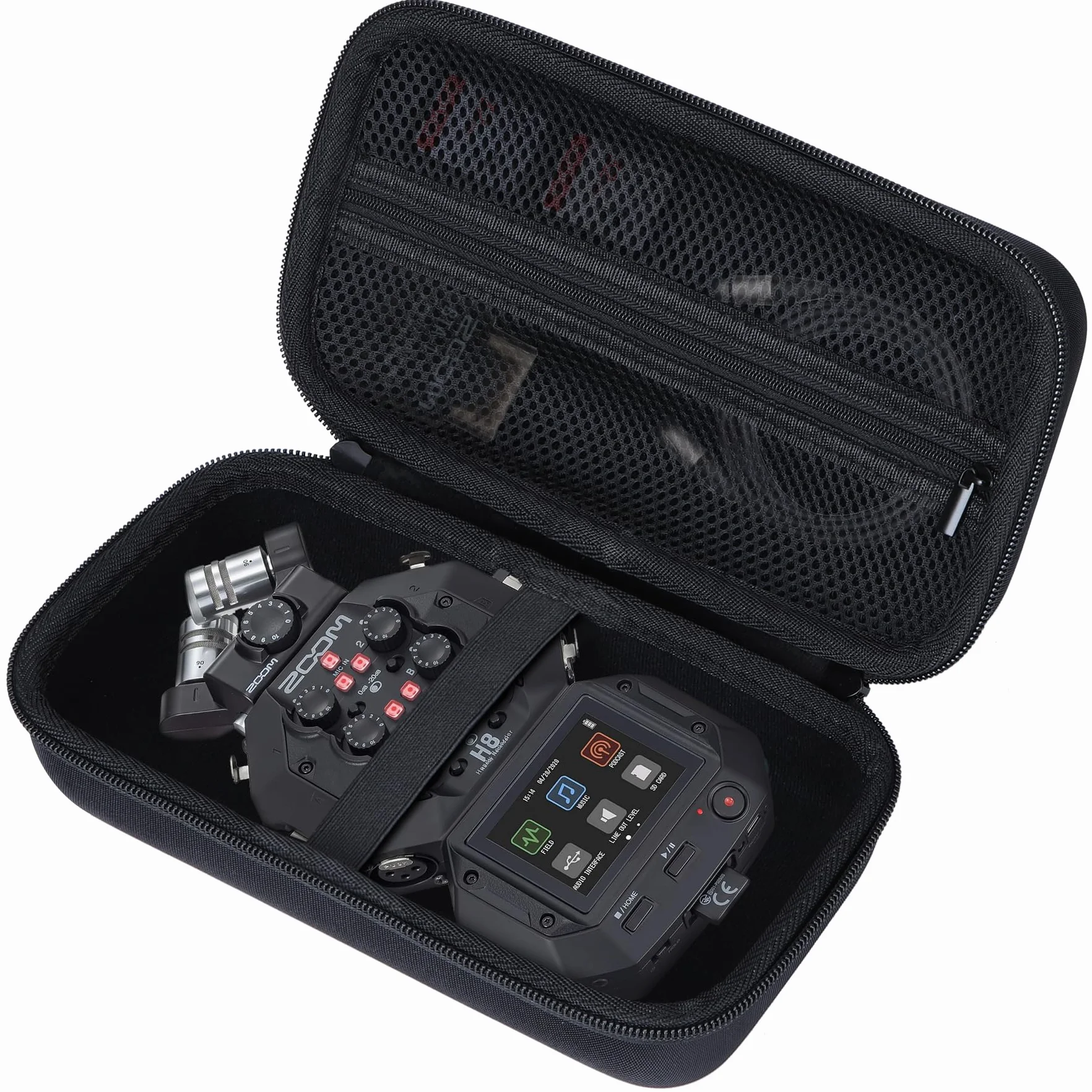 Lebakort Duro Caja Estuche Funda para Zoom H8 Grabadora portátil