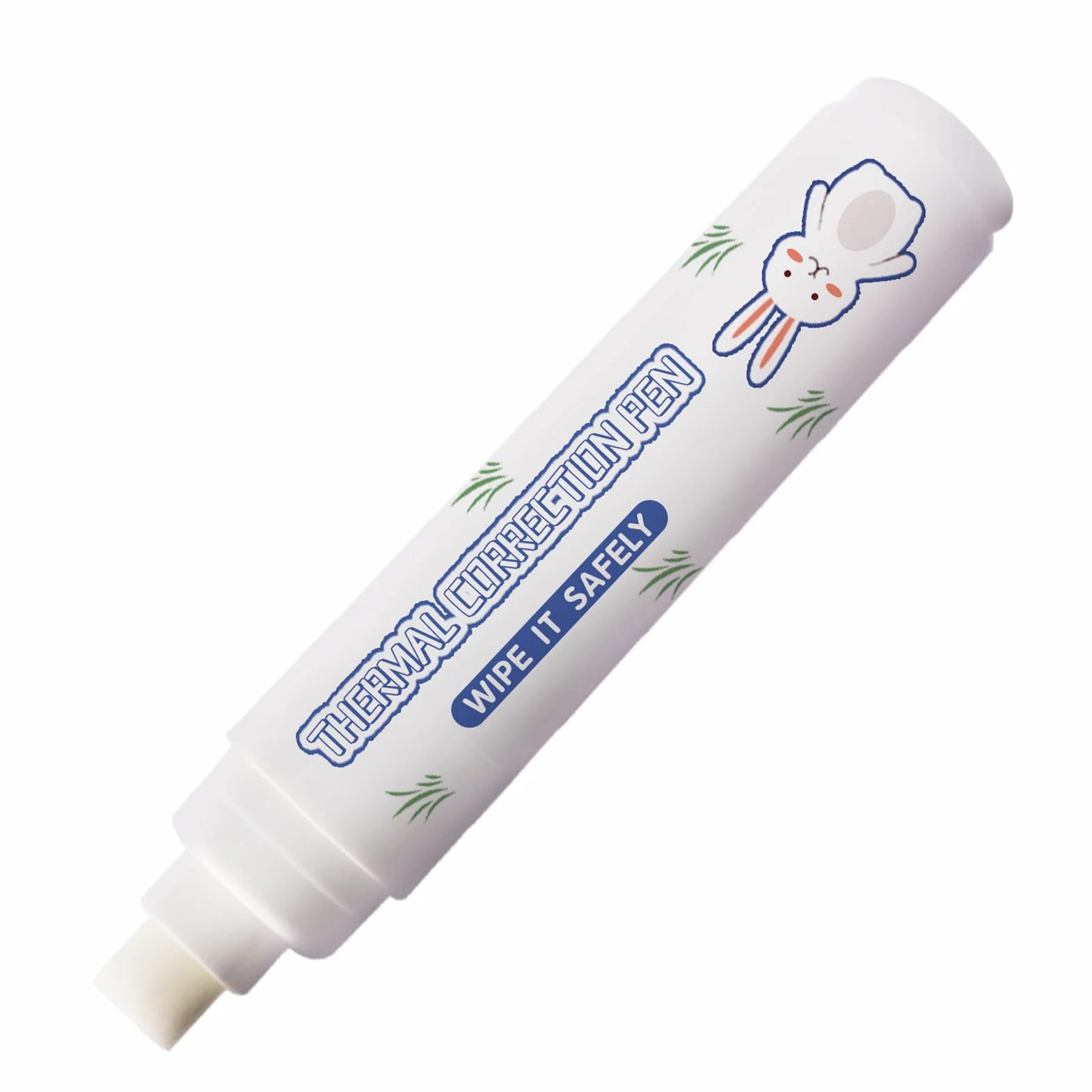 Corrección de papel térmico White Out Liquid Pen para etiquetas térmicas, 1 unidad
