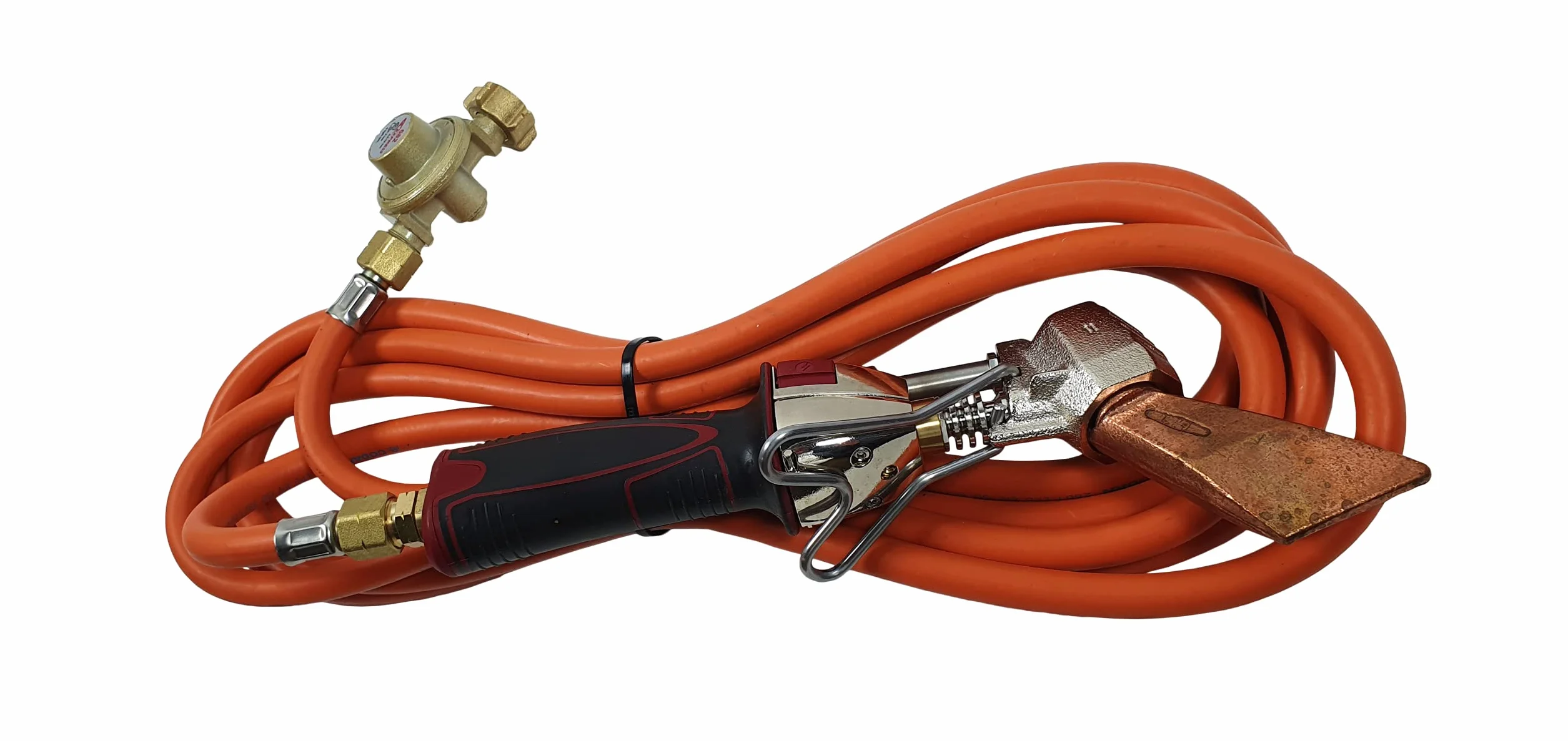Equipo Completo Techador Piezoeléctrico con Soplete + 4,75 m de Tubo + Regulador de 2 Bares - Antorcha de Soldadura - Accesorios de Soldadura - Kit de Soldadura - Repuesto Soldadura - EXPRESS