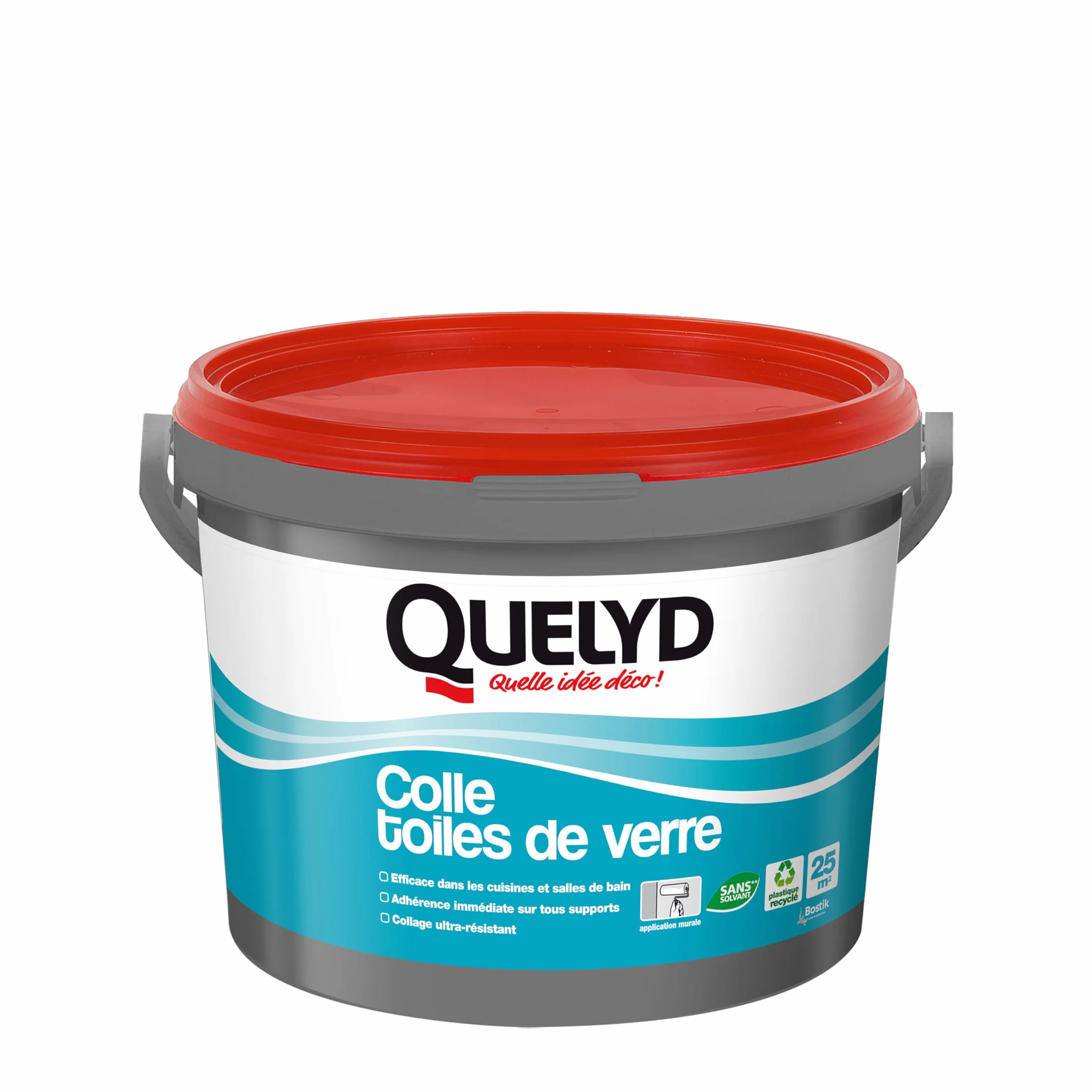 Bostik SA QL246111 - Cola especial para tela de vidrio (cubo de 5 kg)