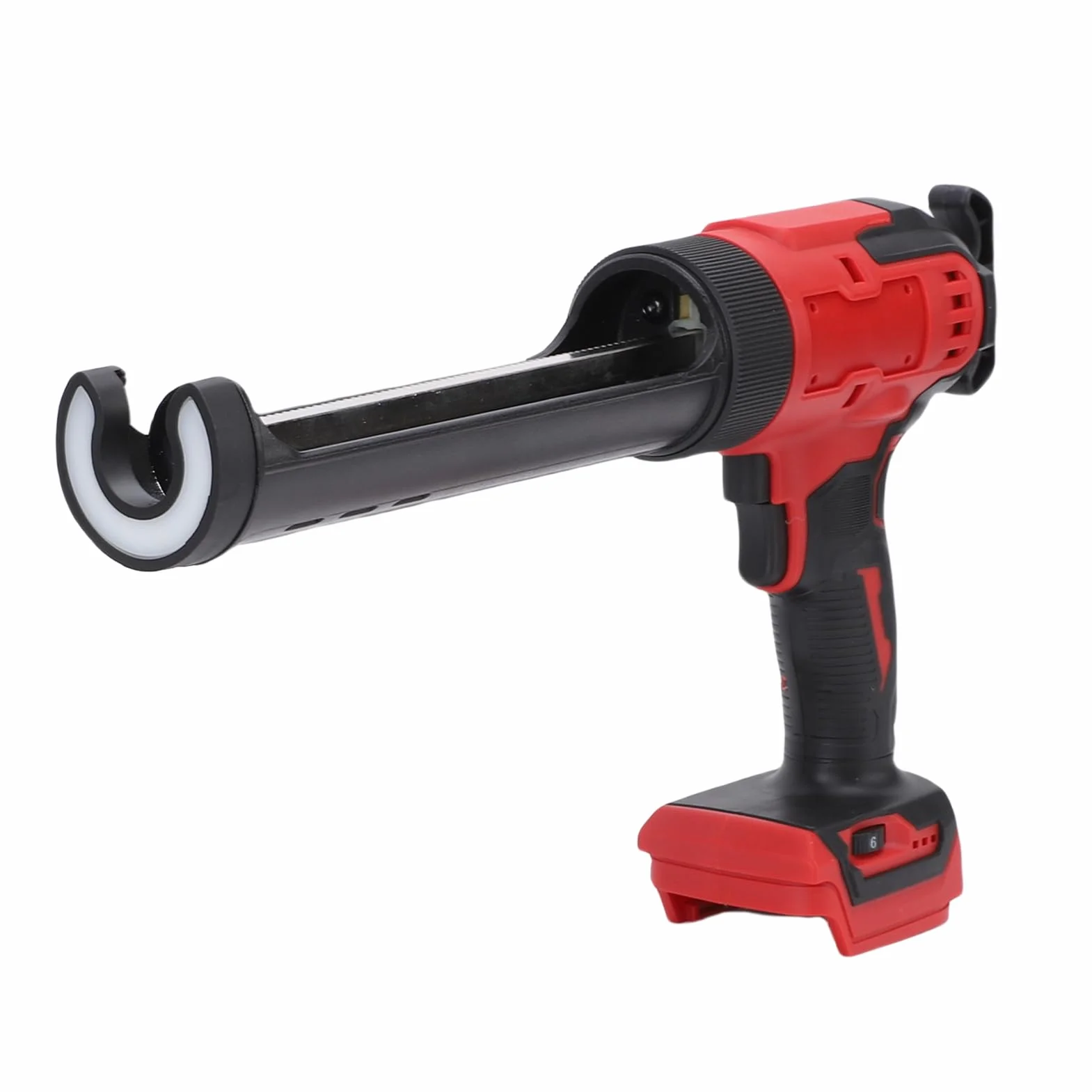 Pistola para Calafatear, Inalámbrica con Batería, Antigoteo, 10.1 Fl Oz, 6 Velocidades Ajustables, Pistola de Calafateo Eléctrica Automática, Herramienta de Calafateo de Silicona con