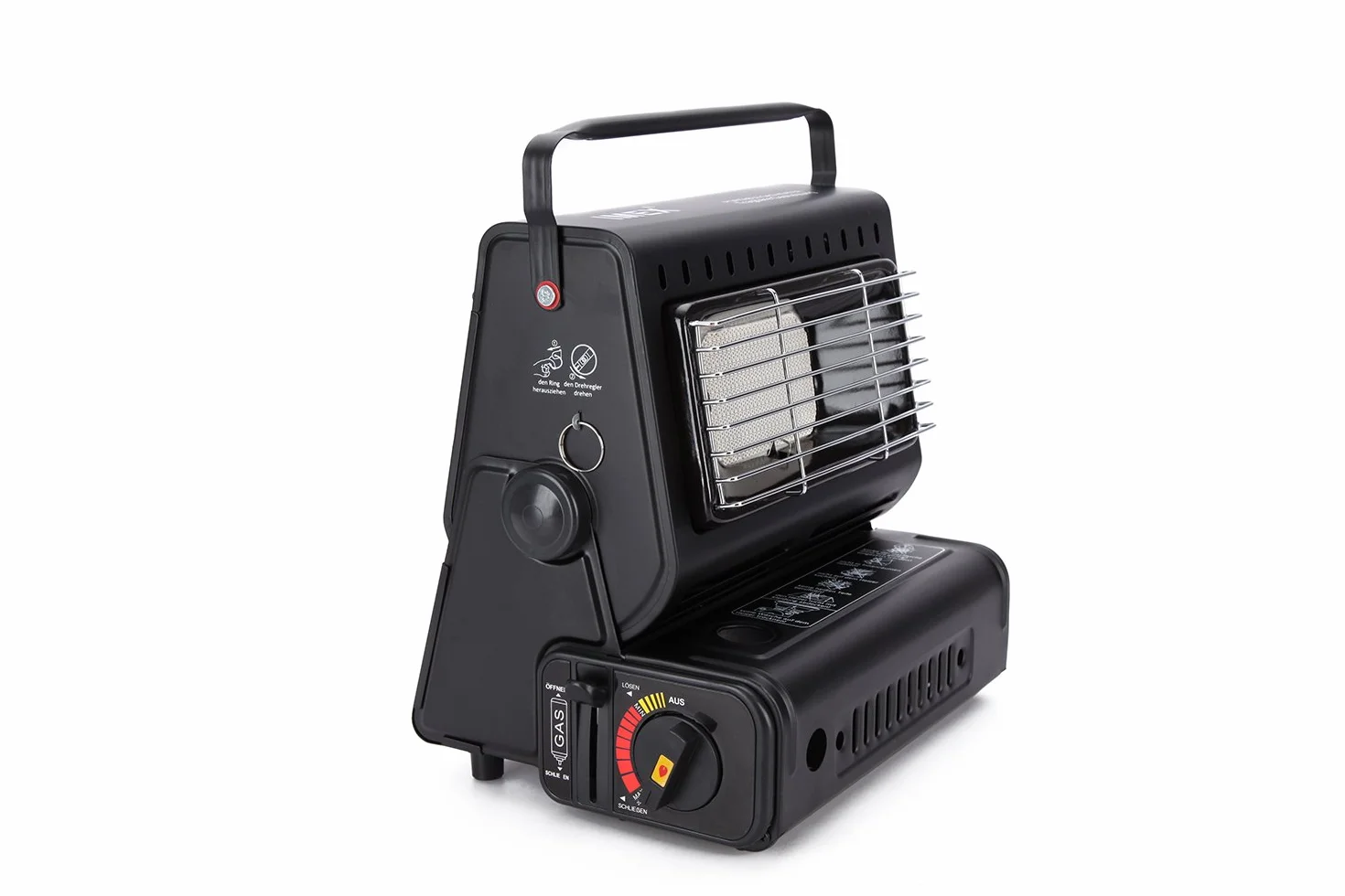 IMEX - Calefactor de gas cerámico para exterior, tiendas de campaña, camping, 1,3 kW