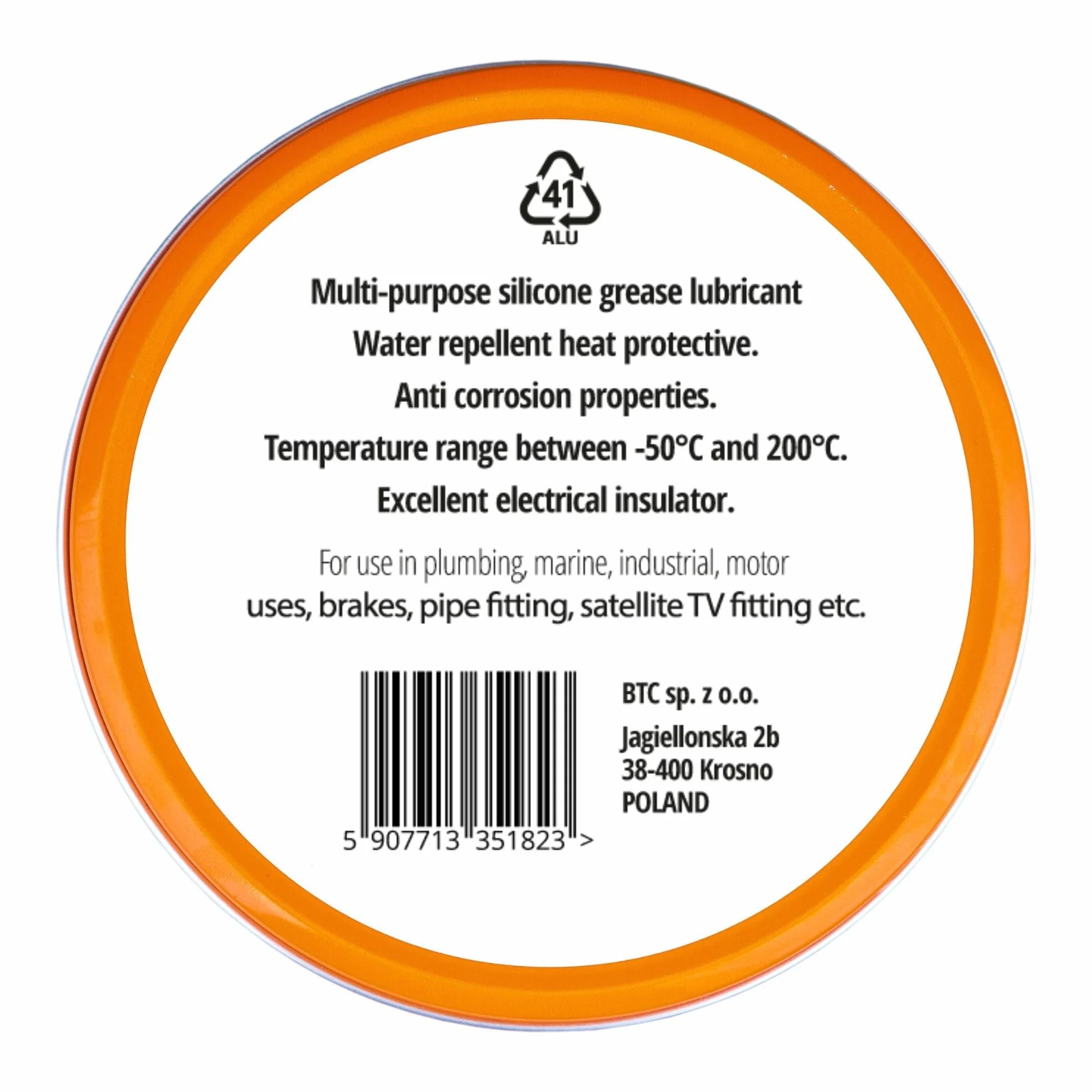 Prounol 100% Grasa de silicona, grasa dieléctrica de uso general, grasa de caucho HT impermeable (100 ml)