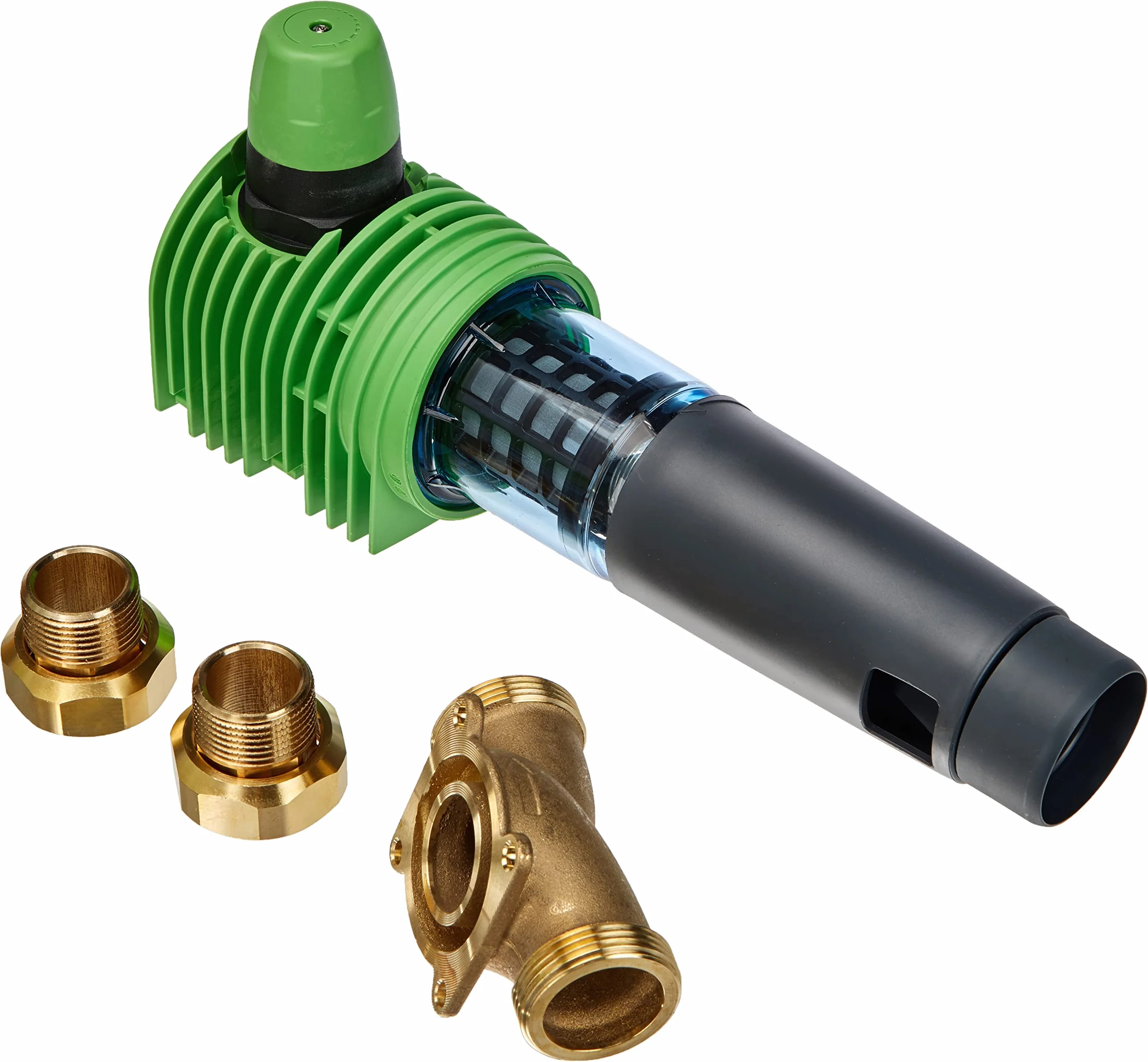 Grünbeck 101530 - Filtro de retrolavado (filtro de agua) BOXER RDX - DN 25 (1") - para filtración de agua potable, incluye accesorios, multicolor, 1 unidad (1 unidad)