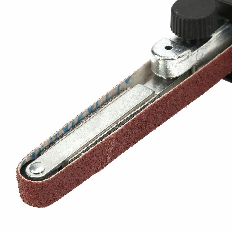Adaptador de Mini Lijadora de Banda, Fácil de Instalar, Adaptador de Cabezal de Lijado para Lijadora de Banda, Herramienta de Pulido Profesional para Amoladora Angular, Accesorio