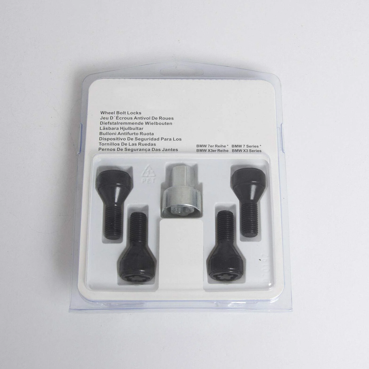 36136792849 Pernos de rueda de aluminio M12 x 1.5 para BMW Serie 1/3/5/6