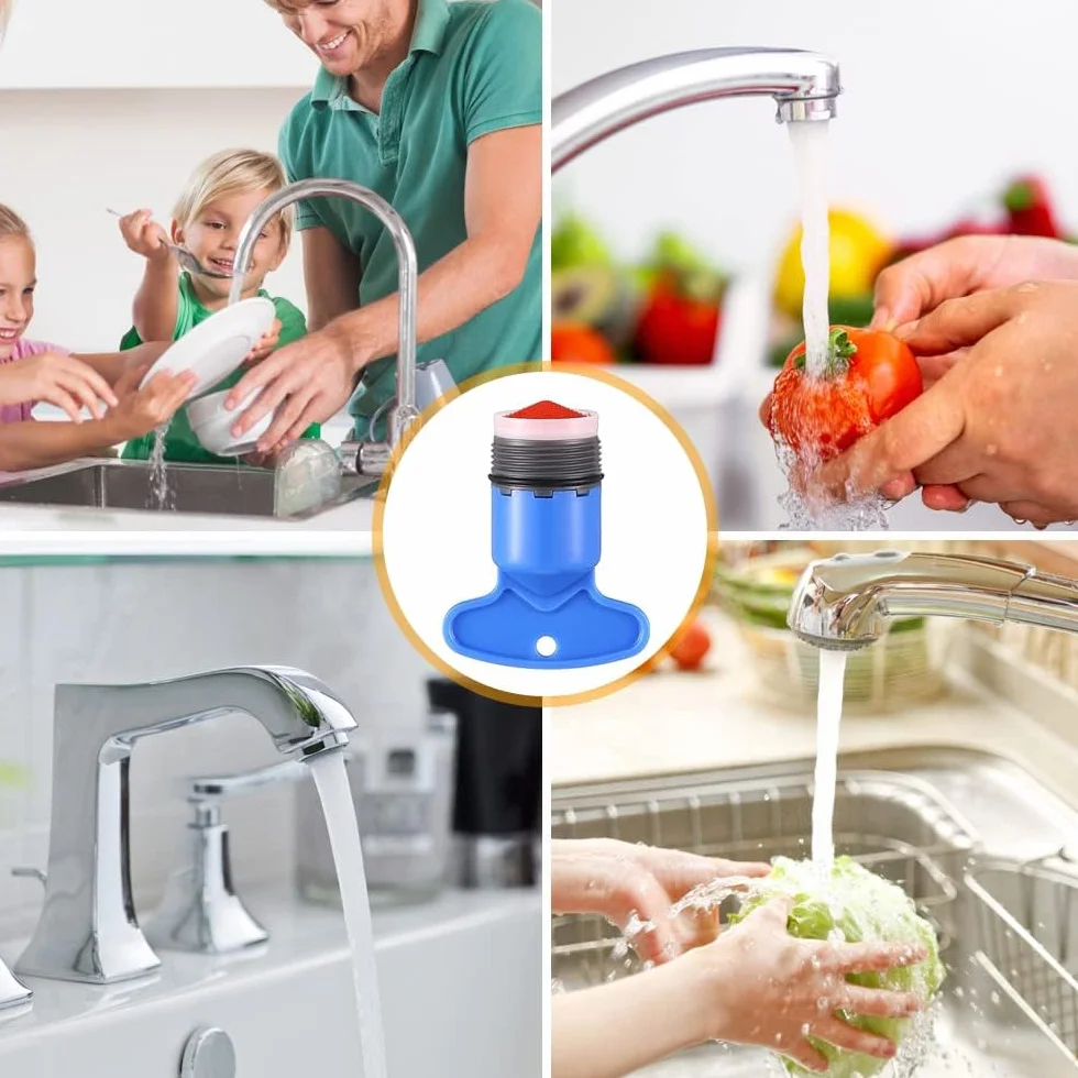 BouGPeng 16 Piezas Aireador Grifo M24 M22 M18 M16 Macho Boquilla Fregadero 24mm 22mm 18mm 16mm Aireadores con Llave Filtro Economizador de Agua para Grifo de Lavabo de Cocina y Baño