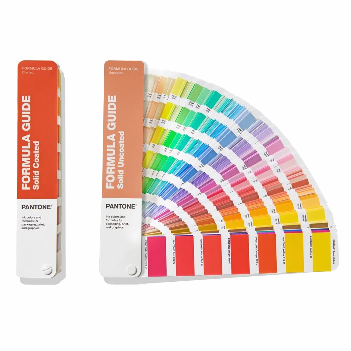 Pantone Guía GP1601B de la edición 2022 con revestimiento y sin revestimiento, multicolor