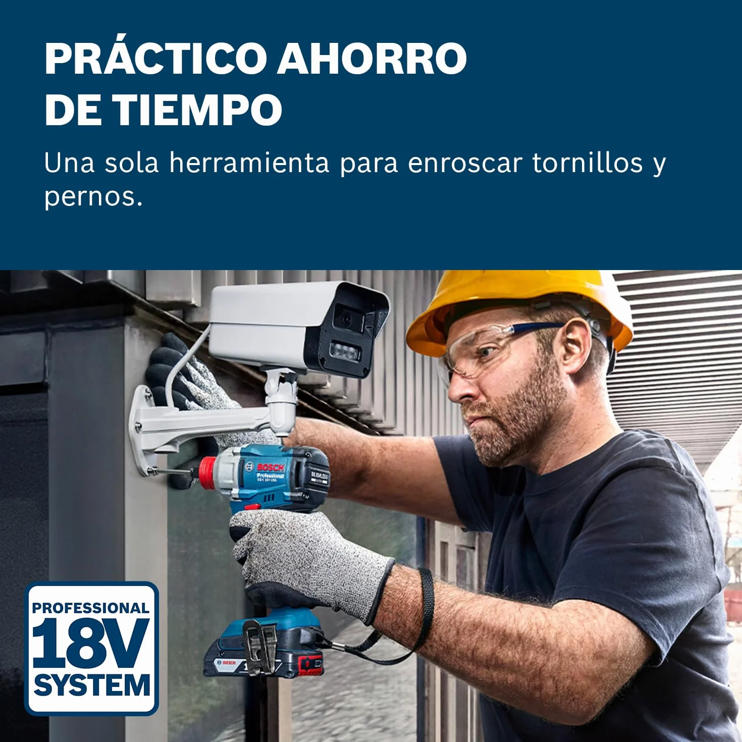 Bosch Professional 18V System atornillador de impacto a batería GDX 18V-285 (incl. L-BOXX, sin batería/cargador)