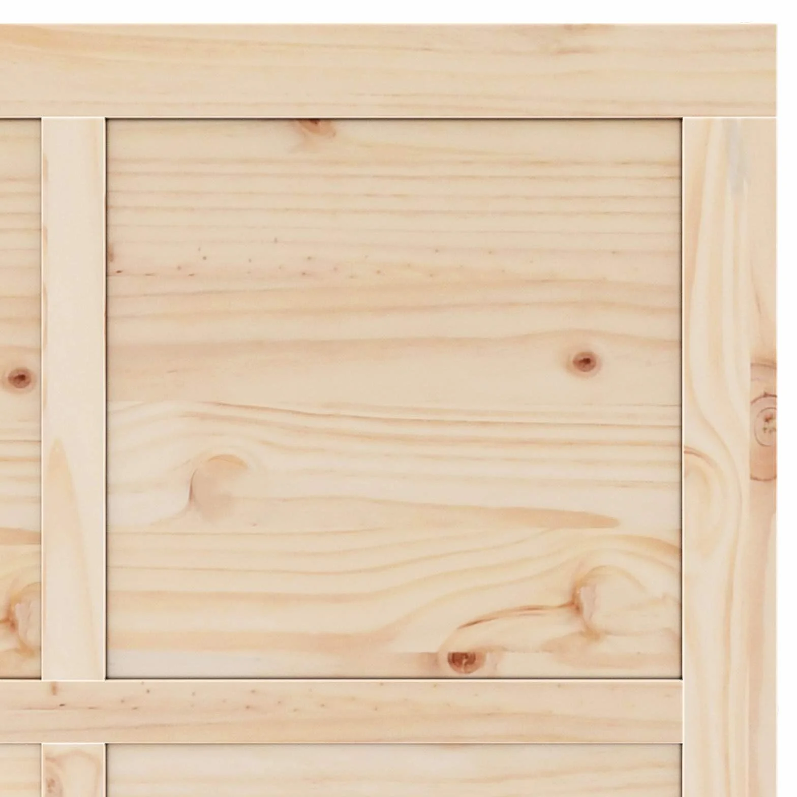 vidaXL Puerta Corredera Natural 90 x 208 cm Madera de Pino Maciza, Sala, Puerta Deslizante Rectangular, Tabique Moderno de Pino, Separador Elegante, Decoración sofisticada para el hogar