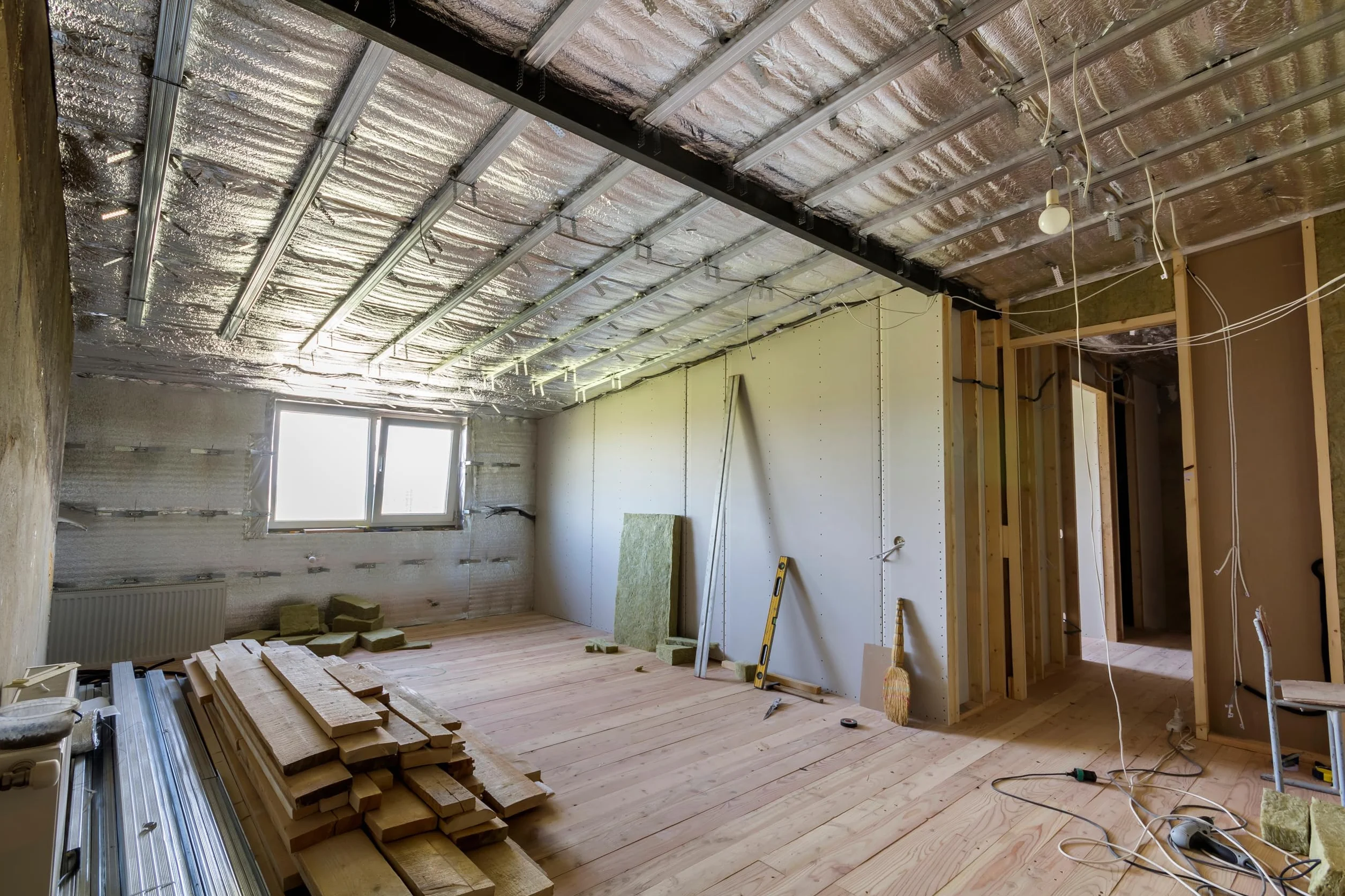 Rockwool Klimamat 20 mm x 10 m x 1 m láminas de lana de roca en diferentes tamaños – Aislamiento de alta calidad para sistemas de ventilación y aire acondicionado