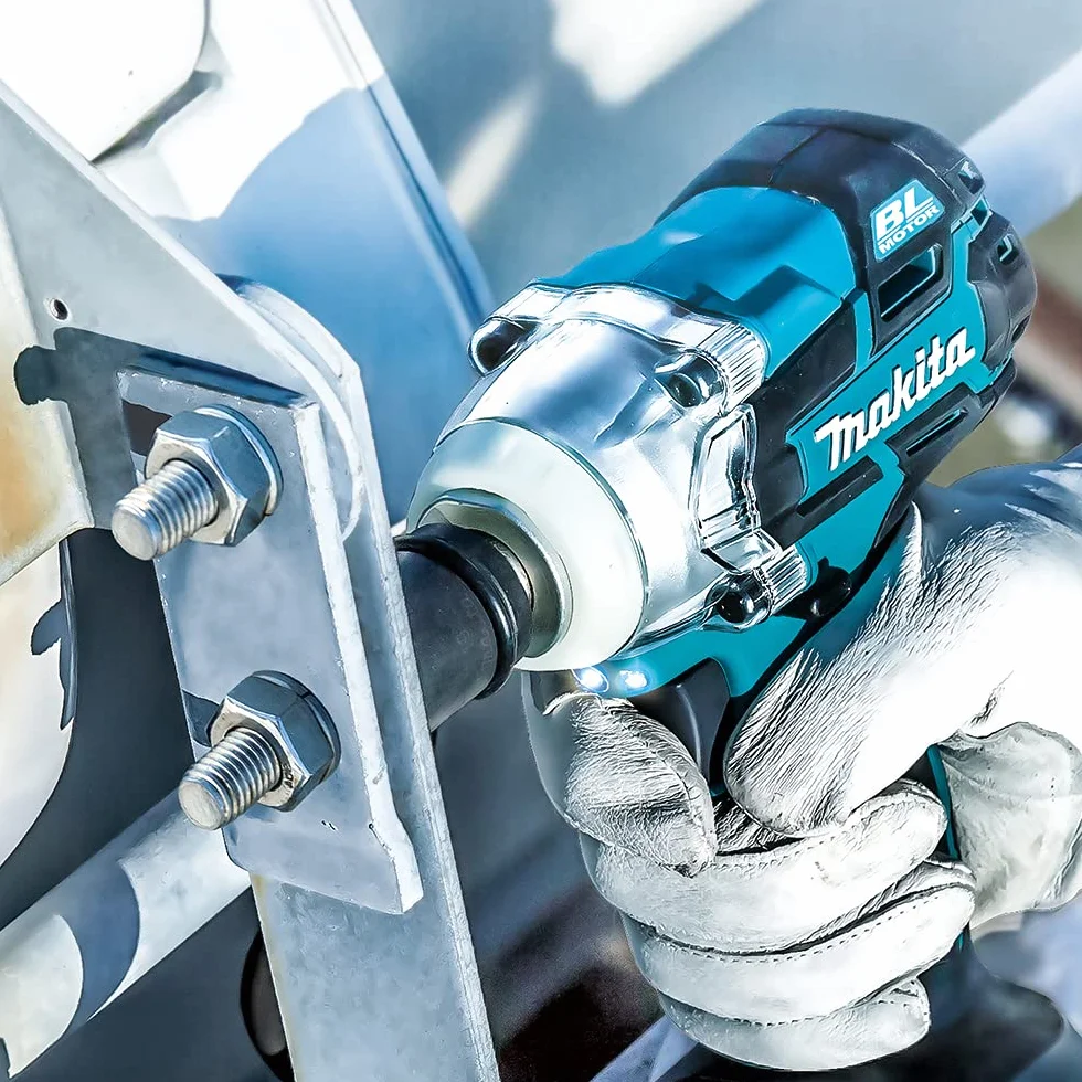 Makita DTW285Z 2800RPM 18V Ión de litio Azul - Atornillador de impacto (18 V, Ión de litio, 79 mm, 147 mm, 249 mm, 1,7 kg)