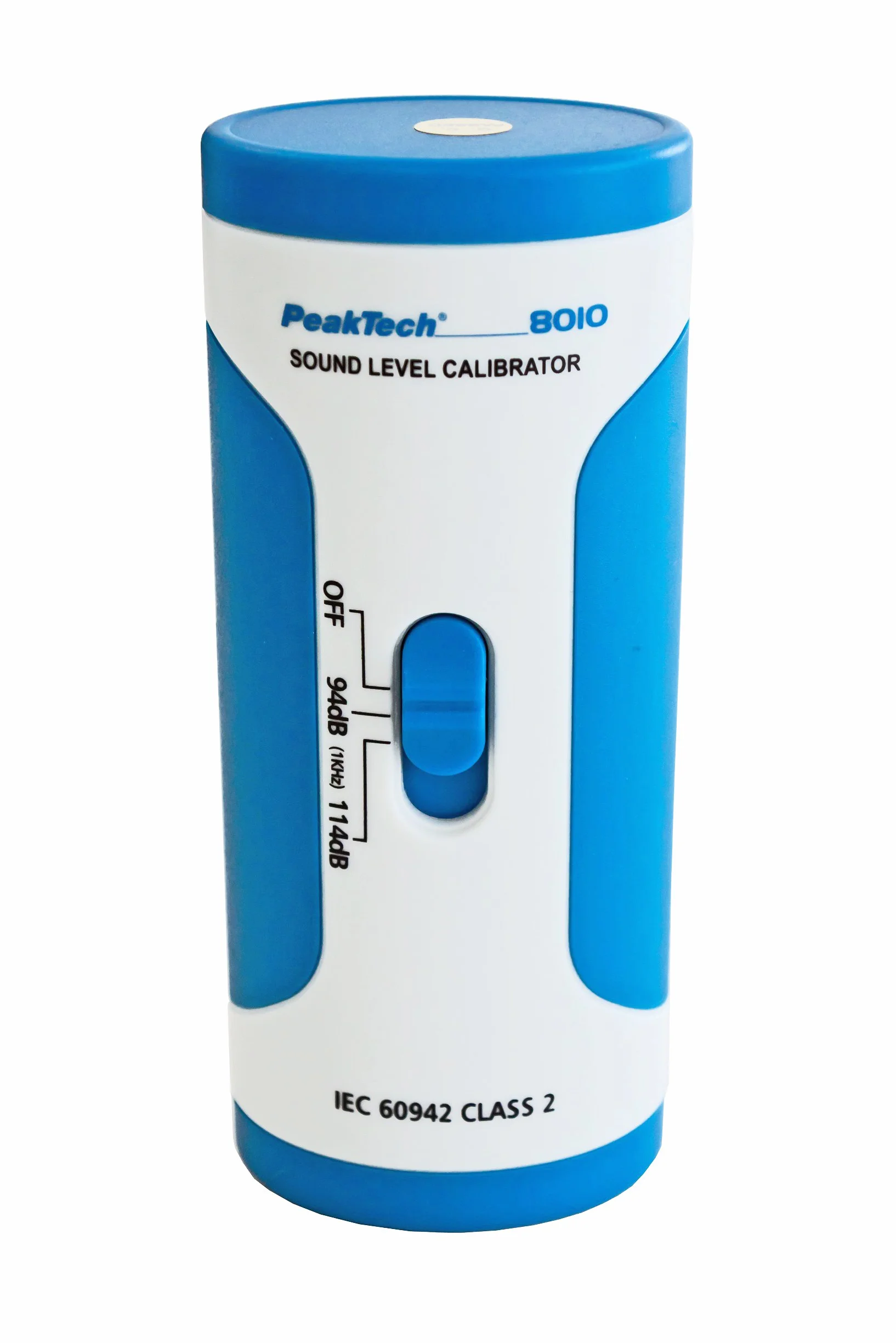 PeakTech 8010 Calibrador de decibelios clase 2 94 dB 114 dB alta precisión