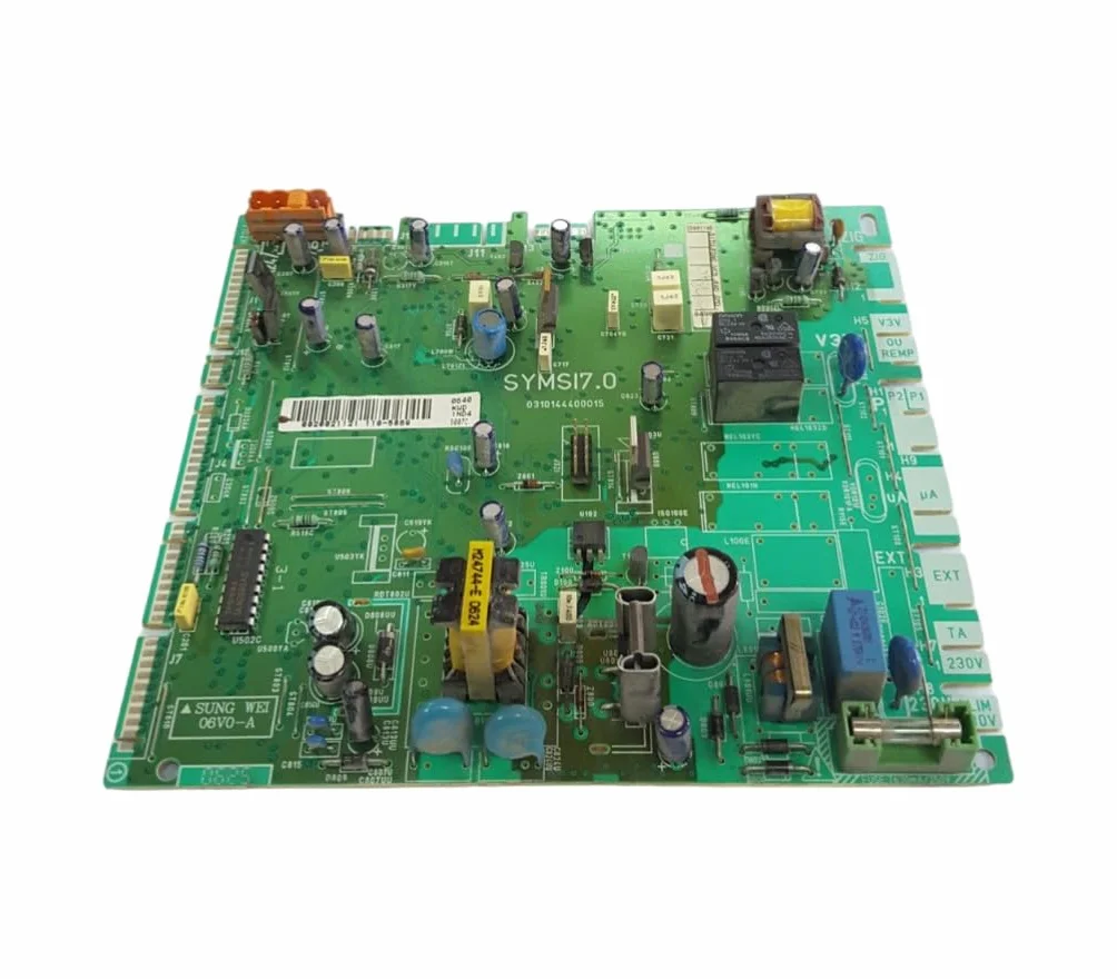 Placa Electrónica Original Caldera 0310144400015 V5 - Modelo 2 Relés en Disposición Superior - Compatible Varios Modelos - Pieza Repuesto Reacondicionada - Garantía 1 Año
