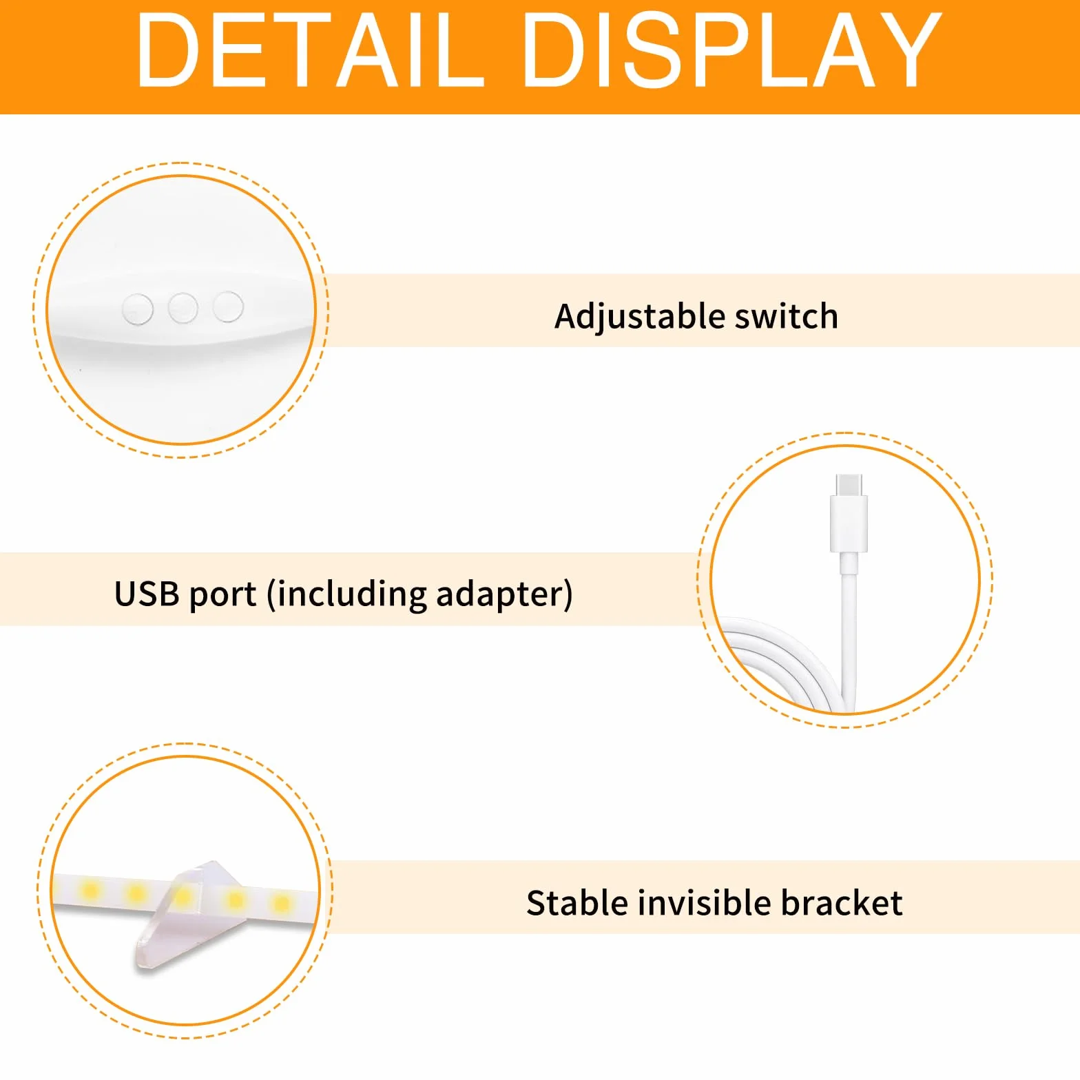 Tablero de Notas Acrílico Luminoso LED 35x25CM para Niños Oficina Escuela Café