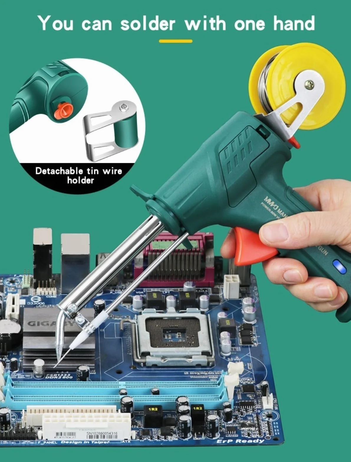 Soldador multifunción, herramientas de soldadura láser industrial con calentamiento interno, soldador automático con cable y calor interno,soldadora laser para metal, máquina de pistola soldadura