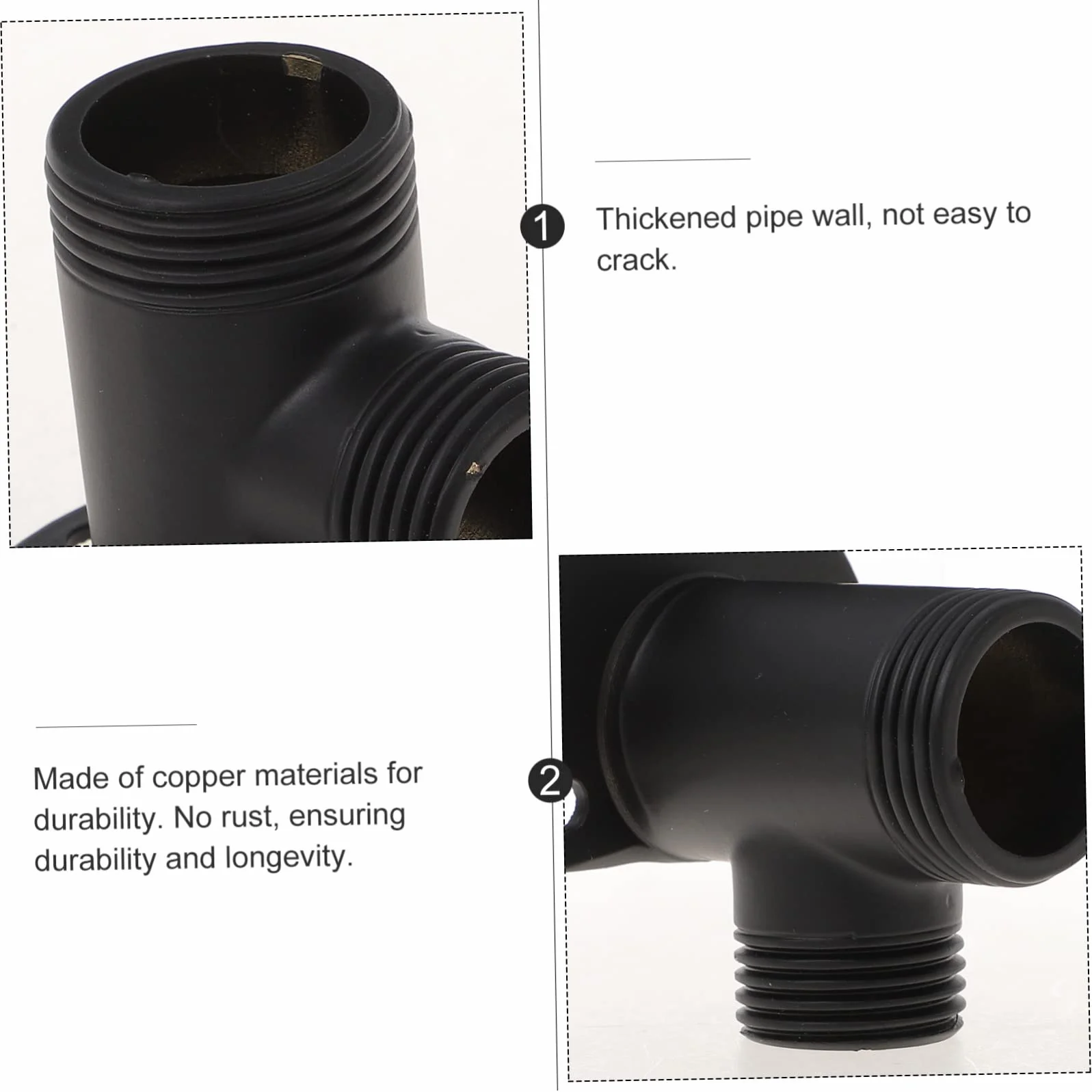 Uonlytech adaptador grifo ducha pared conector manguera montaje superficie kit instalación