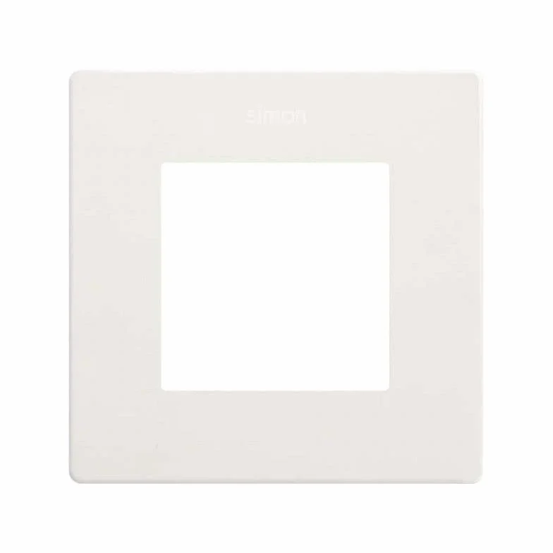 SIMON 270 | Marco estética icon con 1 elemento blanco 27000610-090