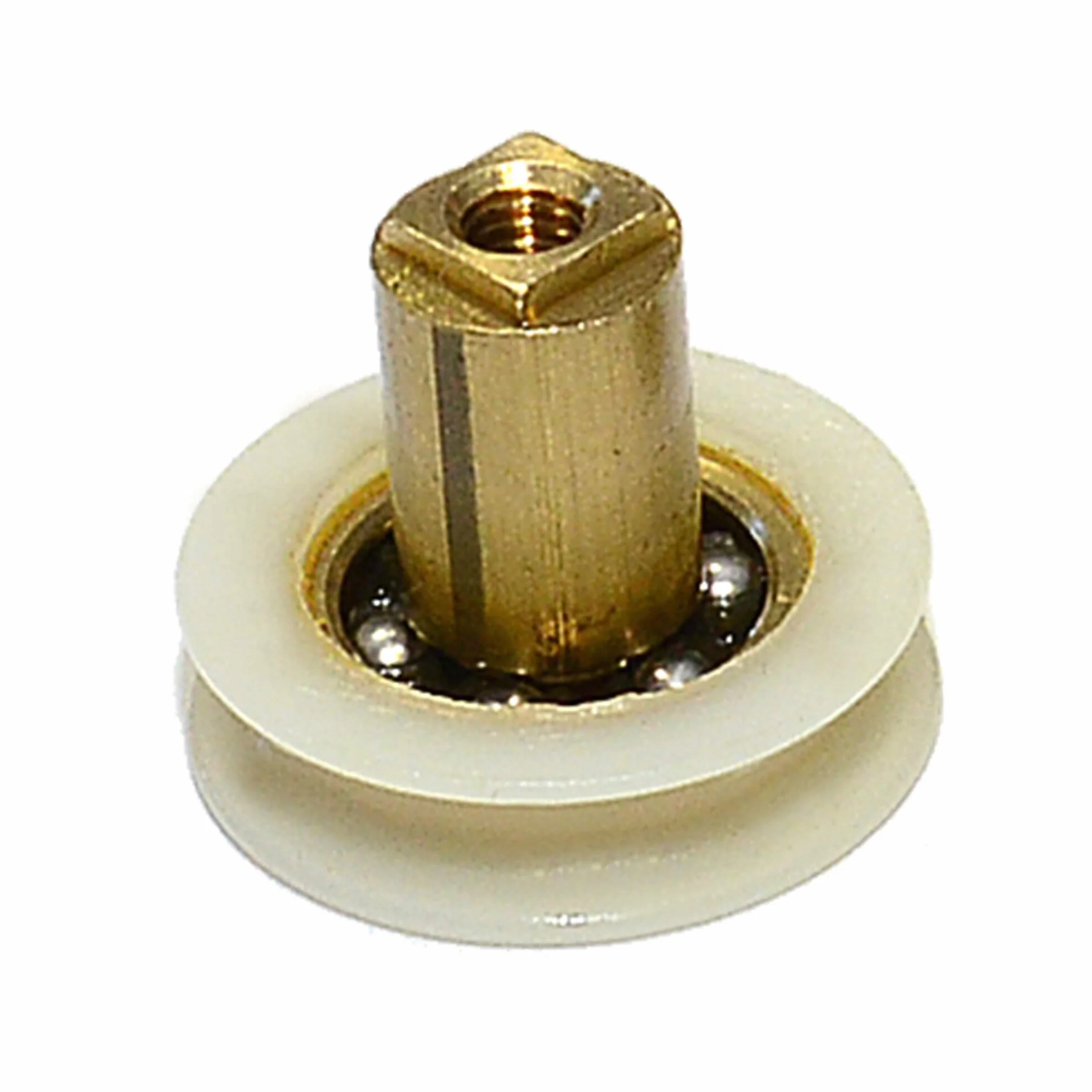 Kit de Rodamientos para Puertas de Mampara Ducha: 8 Unidades Ø 24 x 23 x 9 mm, con Tornillo incluido M5 - Piezas Duraderas para Puertas Correderas de Baños (8)