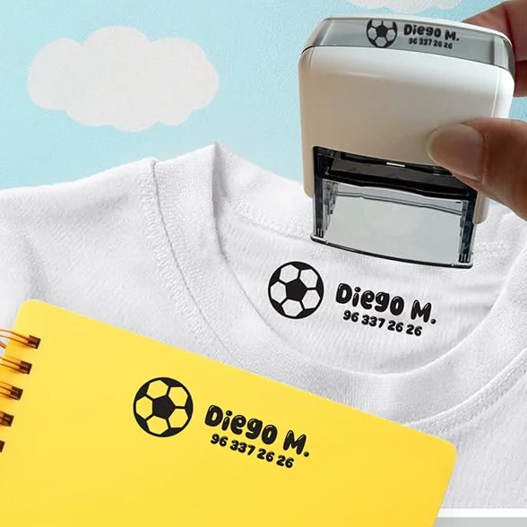 Personalizowany Marker Tekstylny dla Dzieci do Ubrań, Przedszkola i Szkoły, Odporny na Pranie
