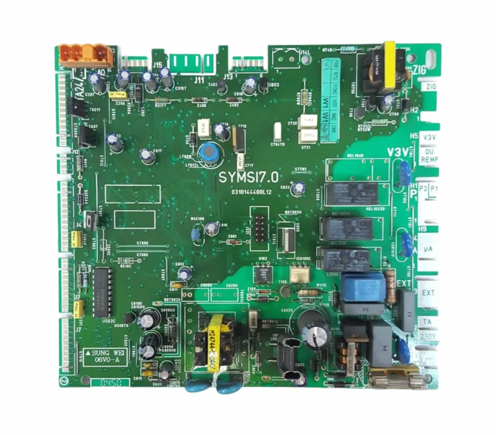 Placa Electrónica Original para Caldera 0310144400L12 V3-3 Relés Disposición Inferior con Electrónica Control Adicional - Pieza Repuesto Reacondicionada - Garantía 1 Año