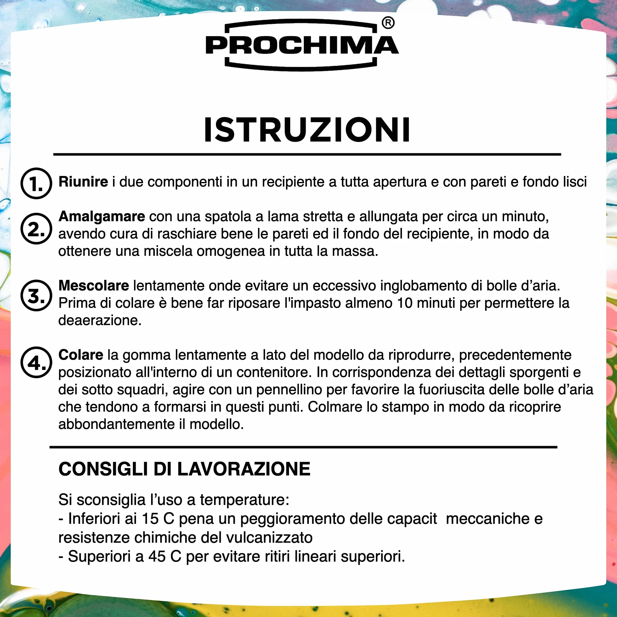 prochima gs530 K1 goma siliconiche gls-pro 30 A + B, 1 kg