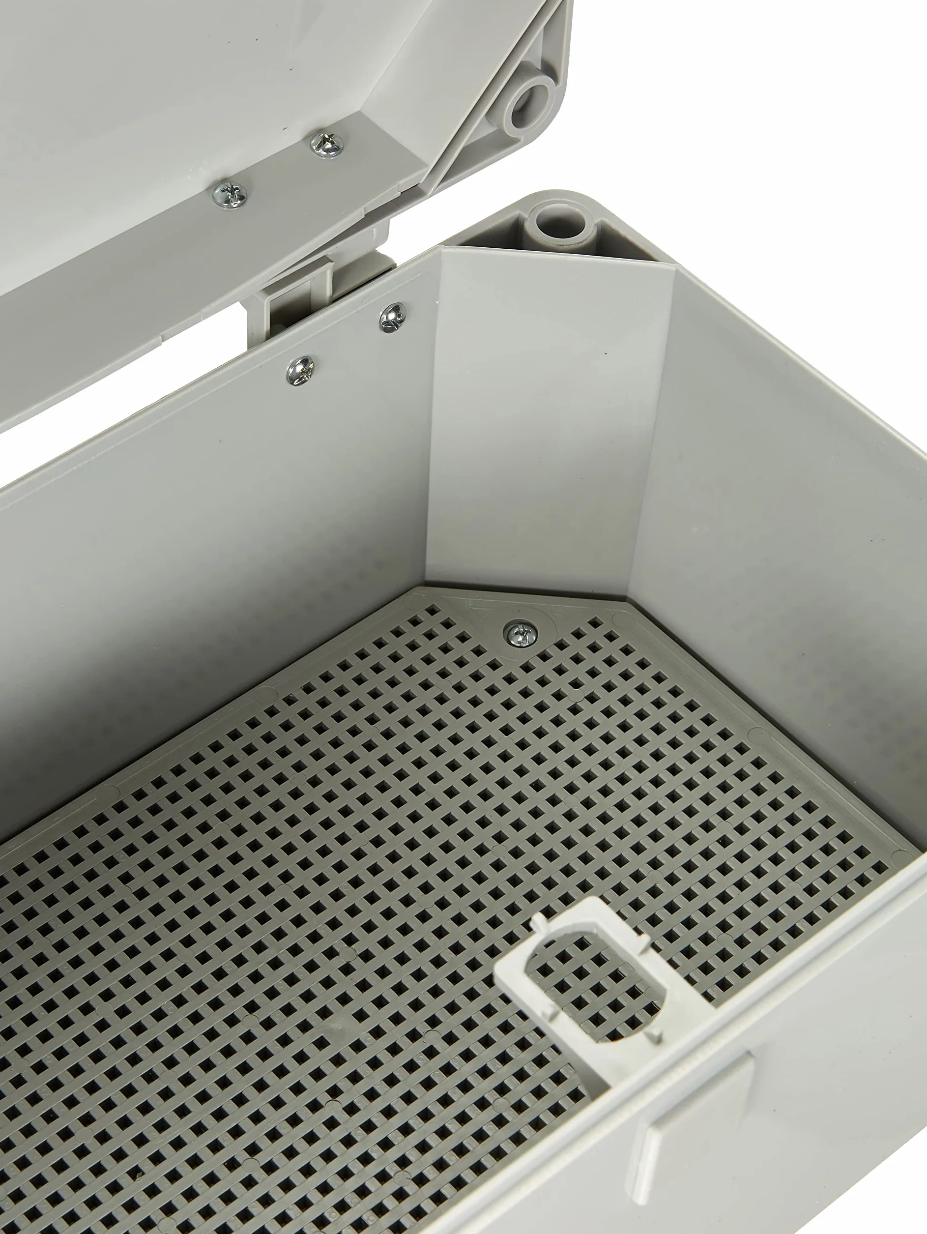 Elektro-PLAST Armario de distribución Uni-Mini con Cerradura, 300 x 200 x 160 mm, Caja de distribución Industrial, 43.01 IP65 5900, Color Blanco