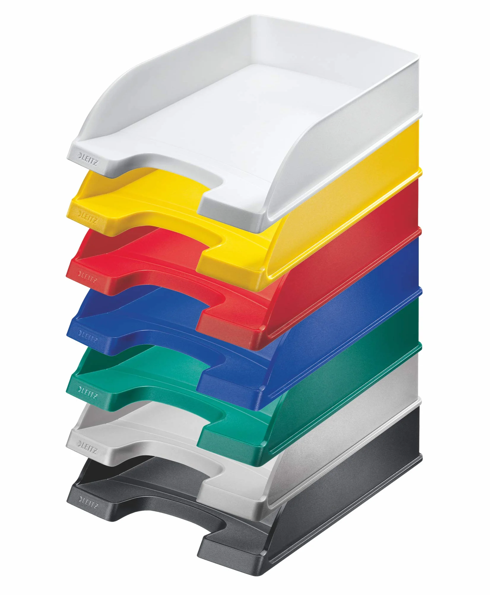 Leitz 5 bandejas de correo apilables gris