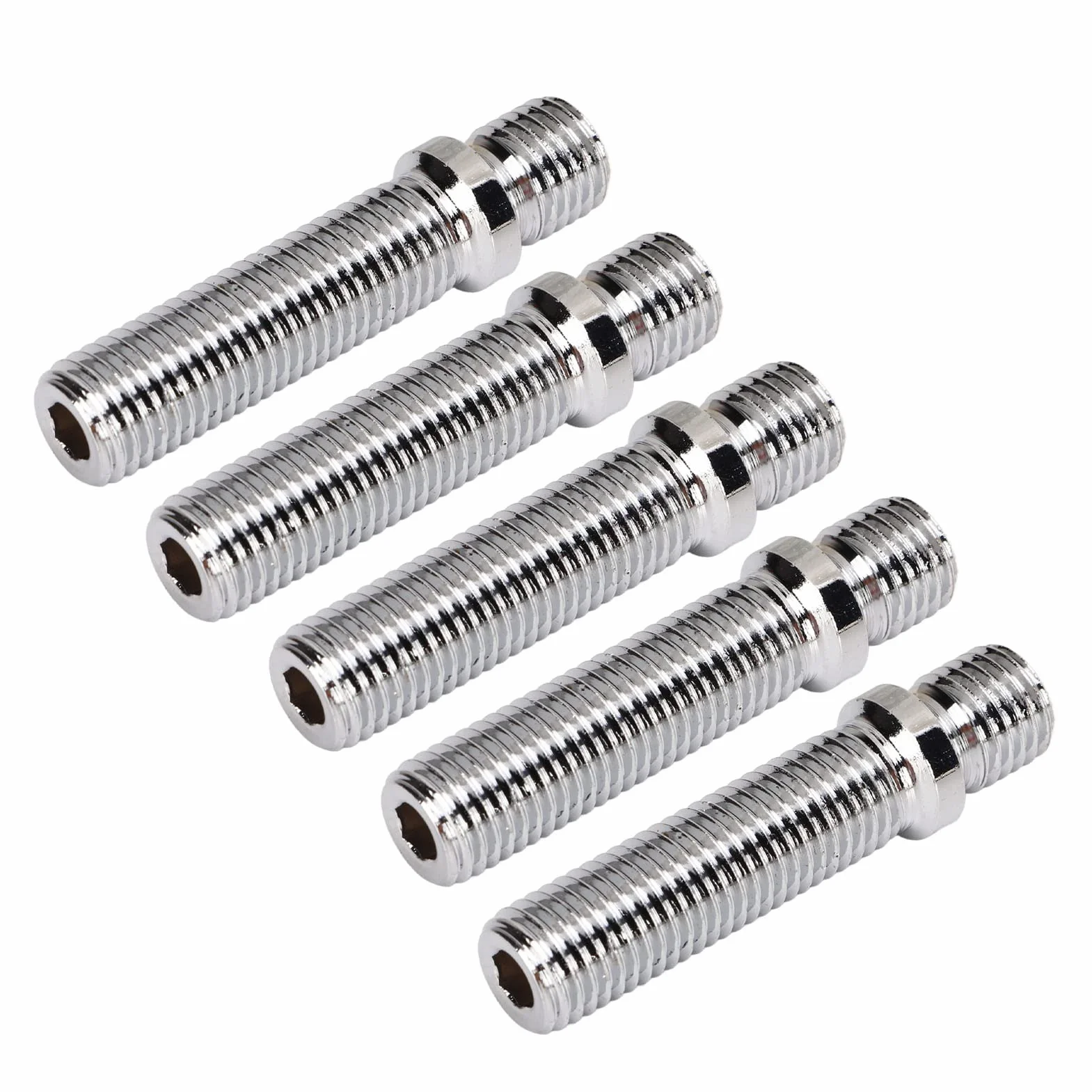 20 Piezas Perno de Conversión de Rueda Extendida 58 Mm de Longitud Vástago de 41 Mm Acero Forjado en Frío para Automóviles M12x1 25 a M12x1 5 Aproximadamente 41/1 61 Pulgadas Es un Perno