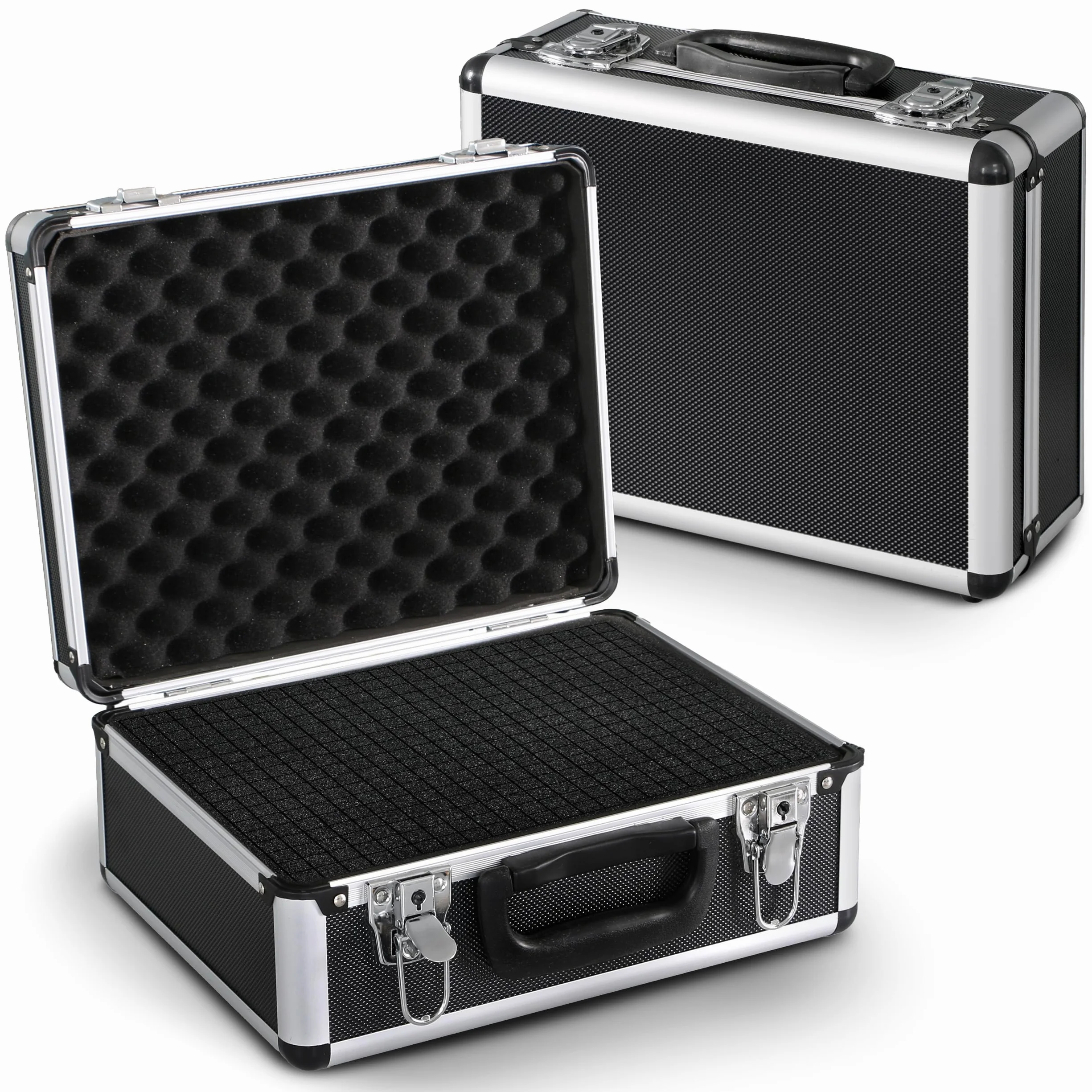 PeakTech 7300 Estuche universal para dispositivos de medición, 320 x 250 x 150 mm, con cerradura