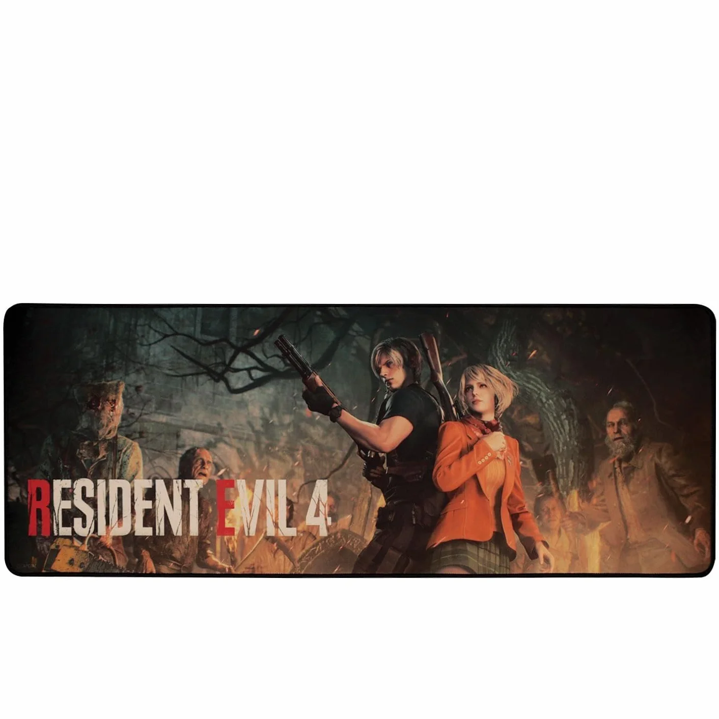 FaNaTtik Resident Evil 4 - Juego de almohadilla de escritorio y posavasos
