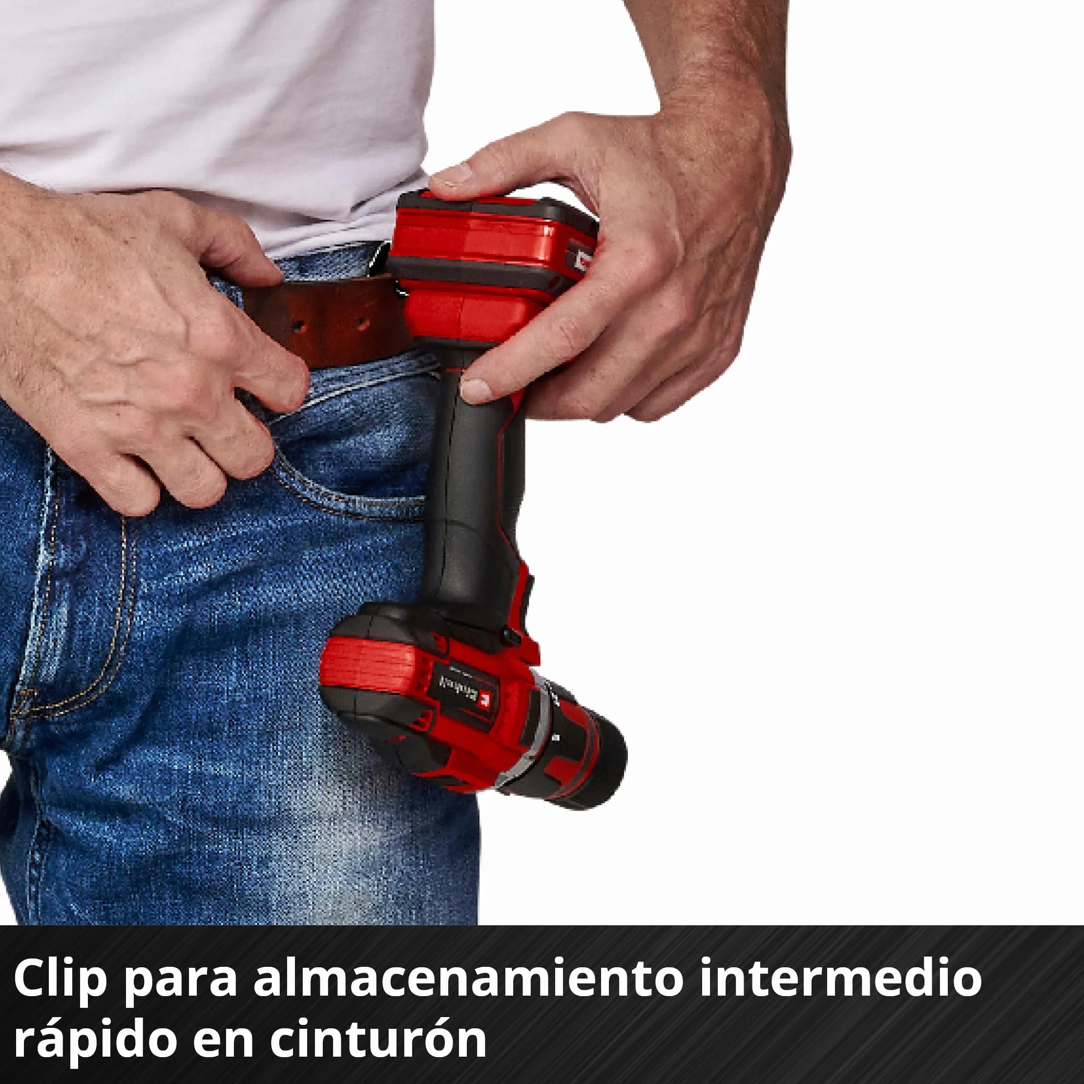 Einhell Taladro atornillador a batería TE-CD 18/40 Li-Solo Power X-Change (iones de litio, 18 V, par máximo de 40 Nm en 21 niveles, Softgrip, sin batería y cargador)