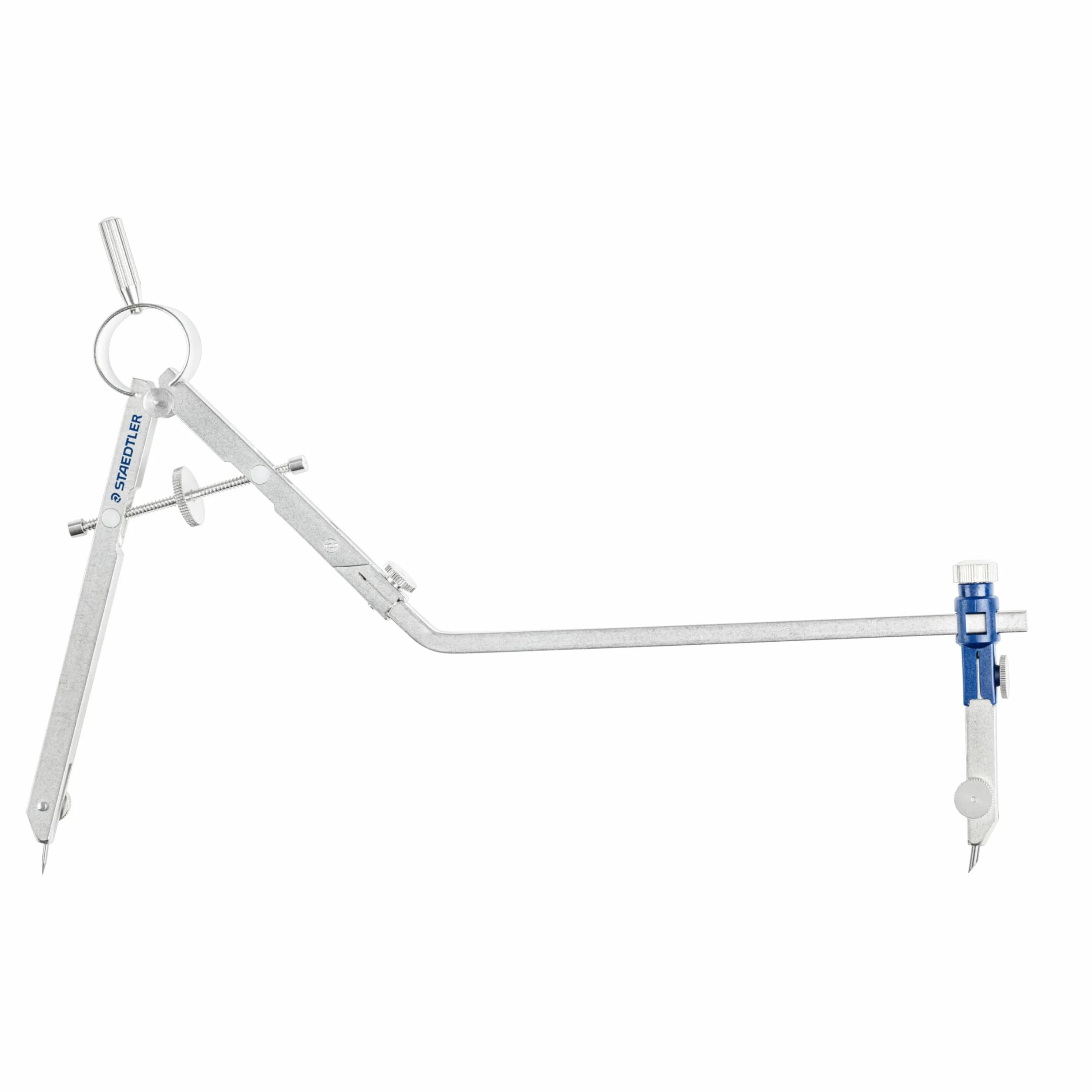STAEDTLER Mars 551 Compás Metálico de Precisión con Husillo y Rueda Central